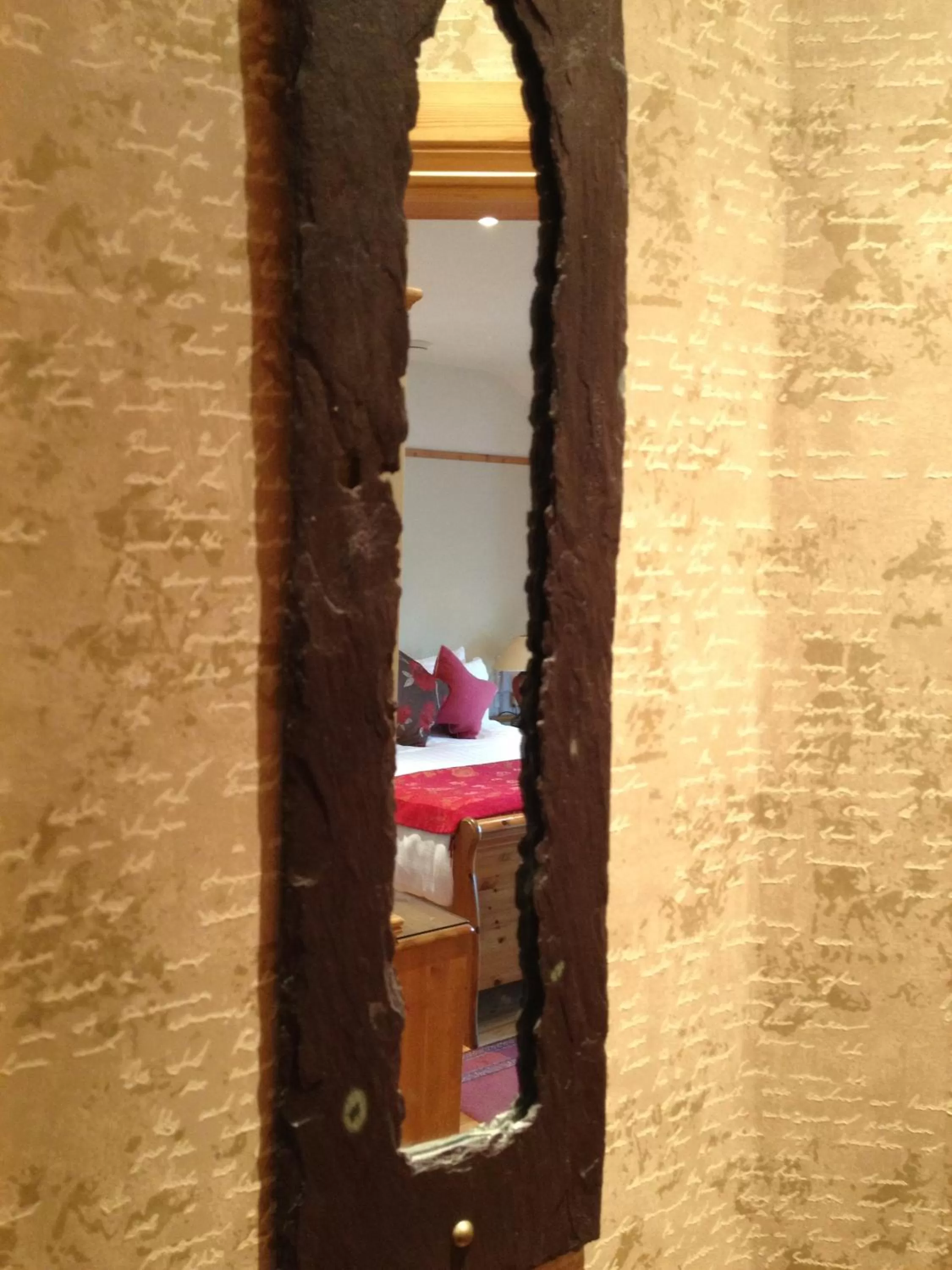 Decorative detail, Bed in Copper Kettle B&B