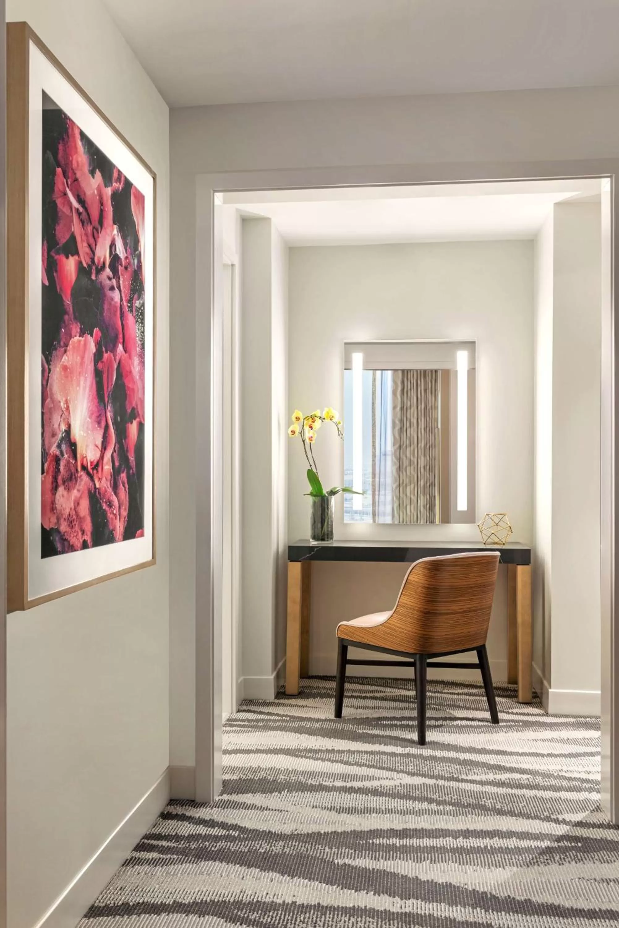 Bedroom in Conrad Las Vegas At Resorts World