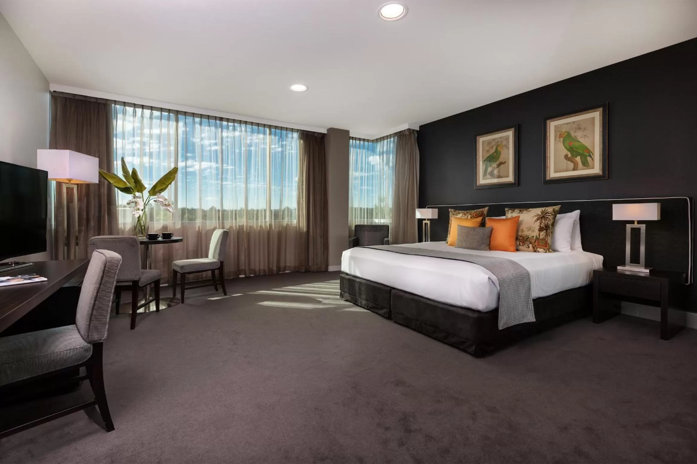 Bedroom, Bed in Springfield Lakes Boutique Hotel