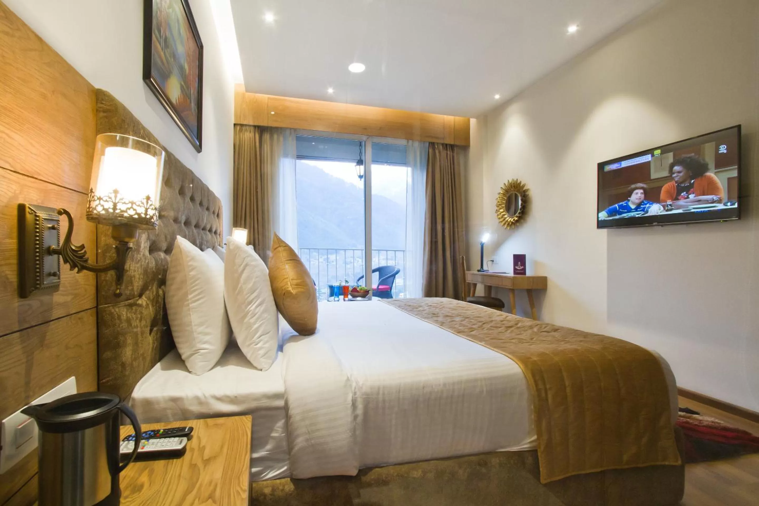 Bed in The Whitestone Resorts