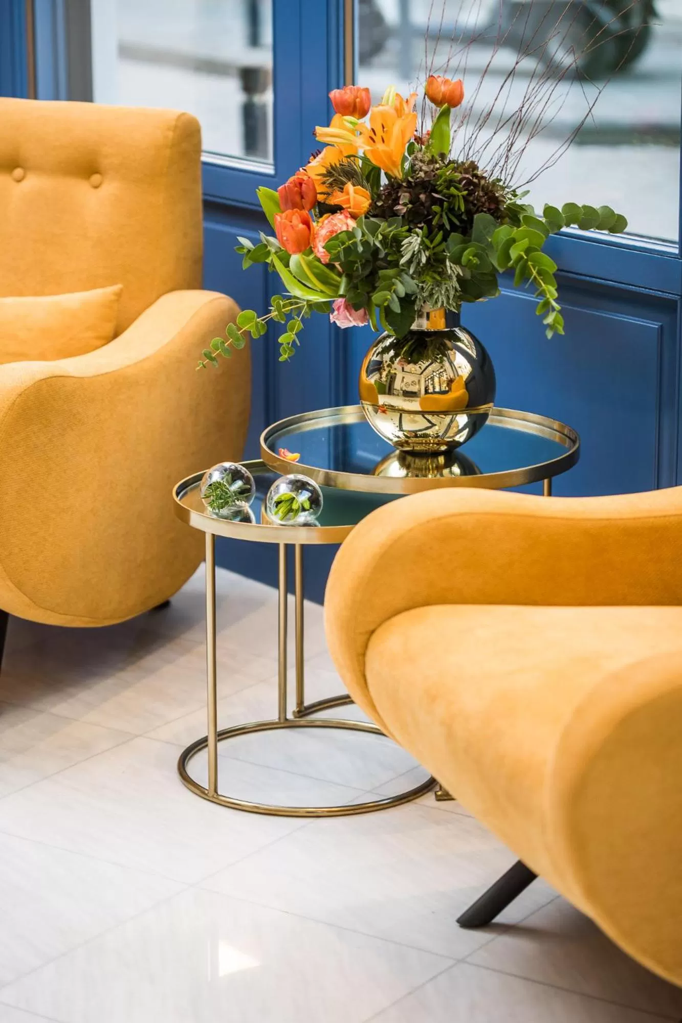 Seating area in Bahar Boutique Hotel