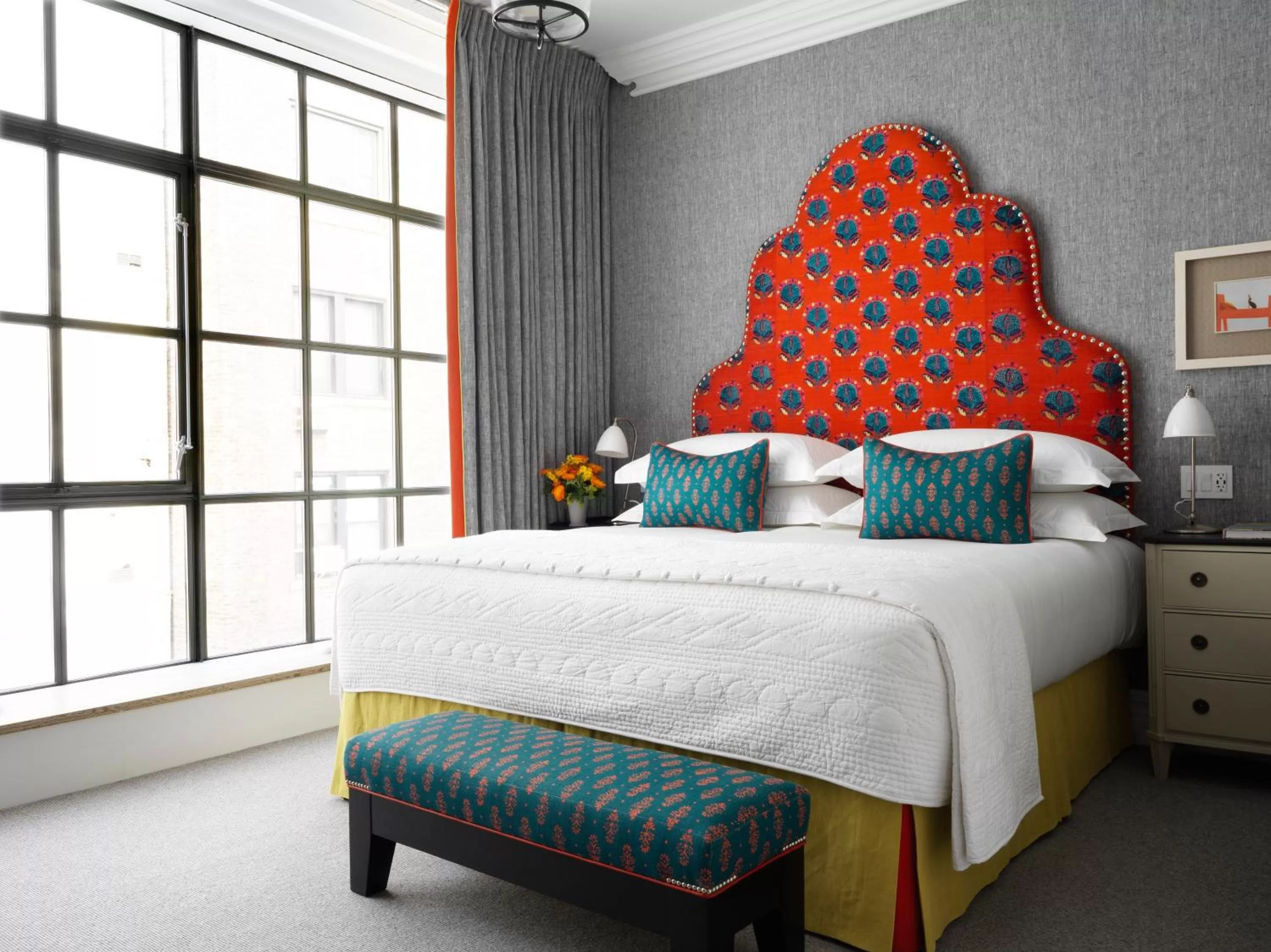 Bedroom, Bed in The Whitby Hotel