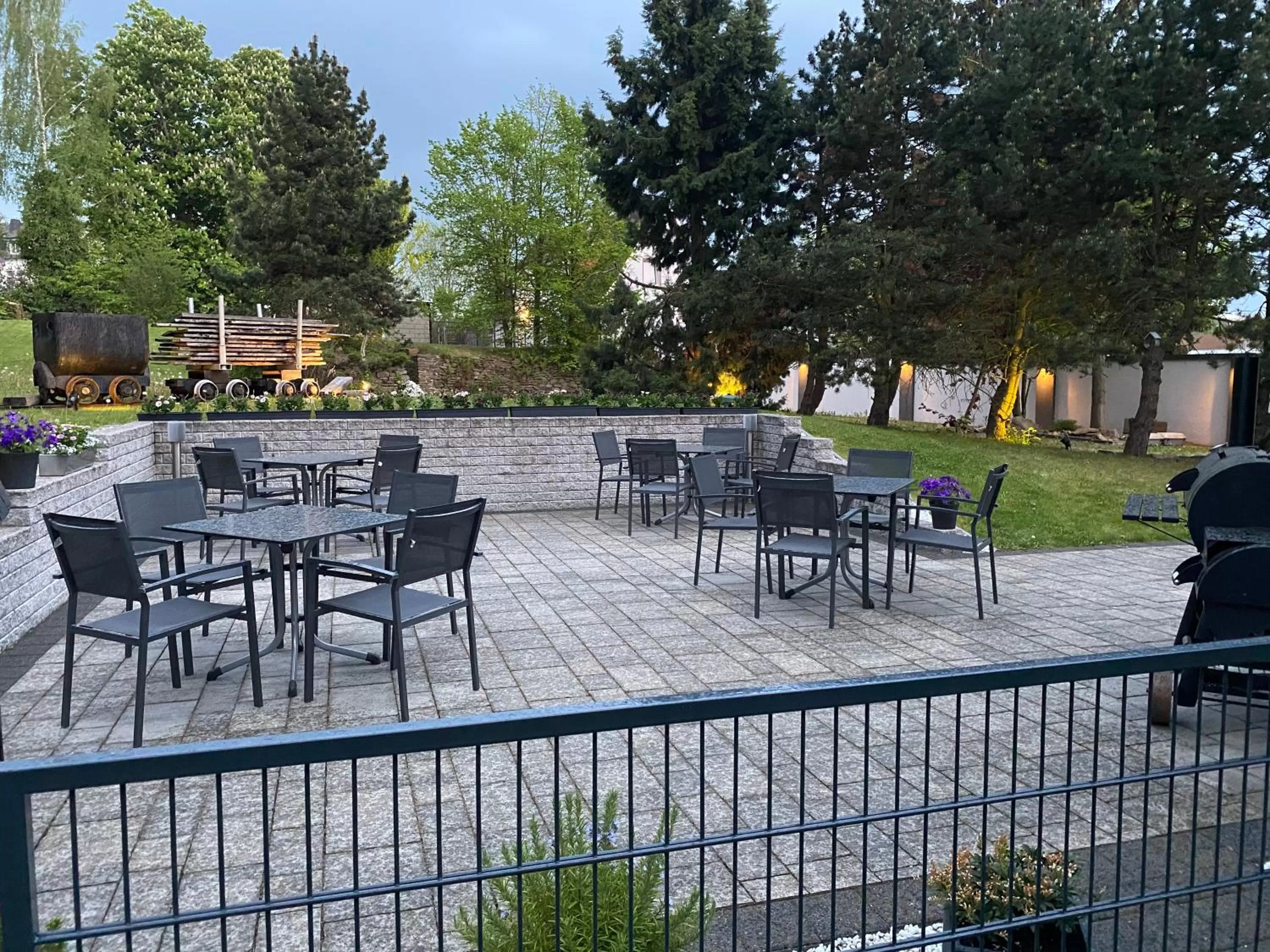 Garden view in Hotel Maucksches Gut