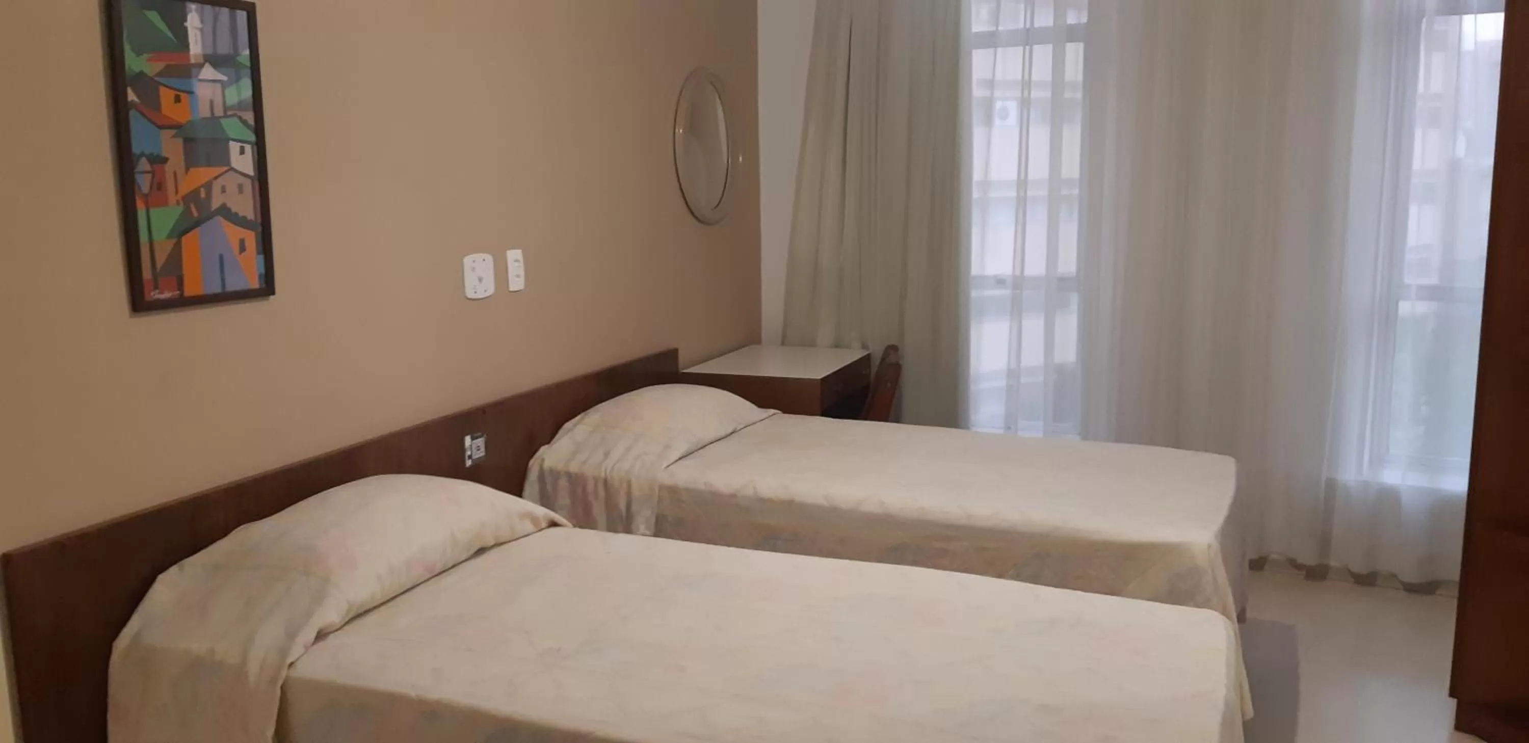 Bed in Pampas Palace Hotel