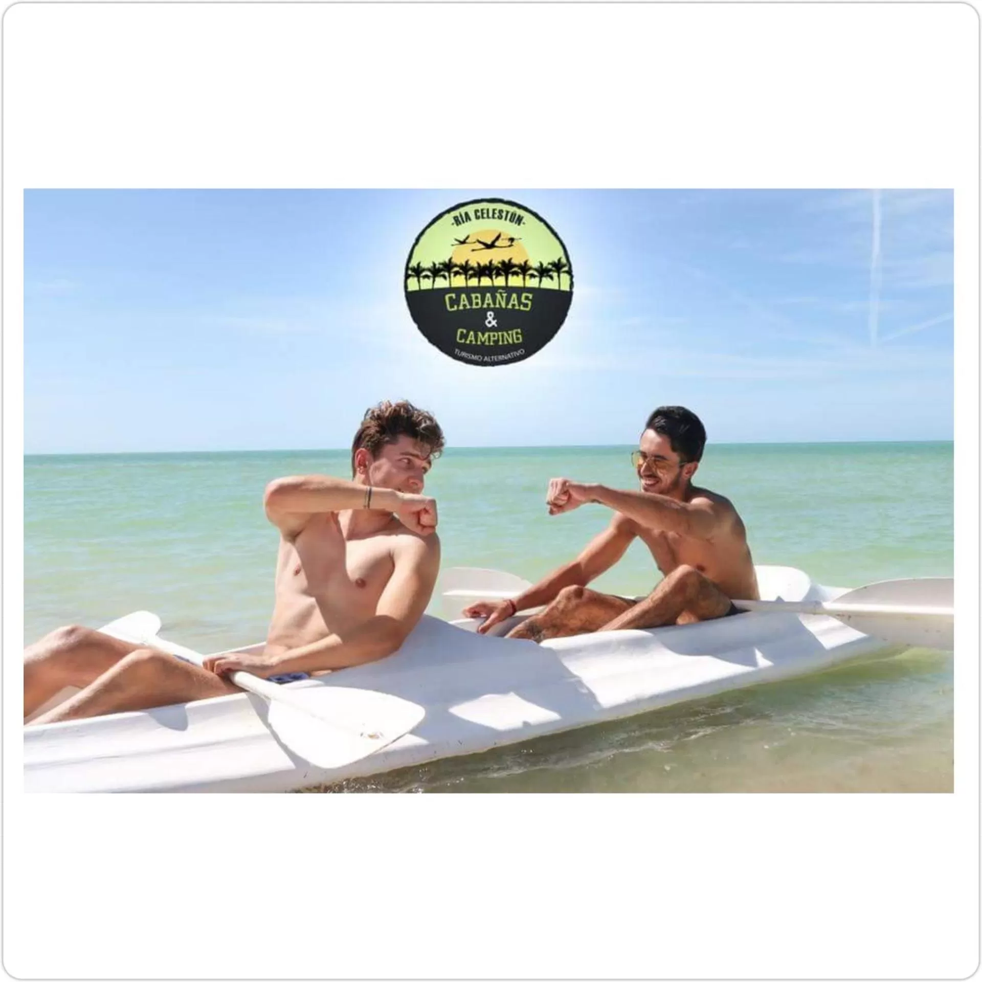 Canoeing in Cabañas Camping Ria Celestun