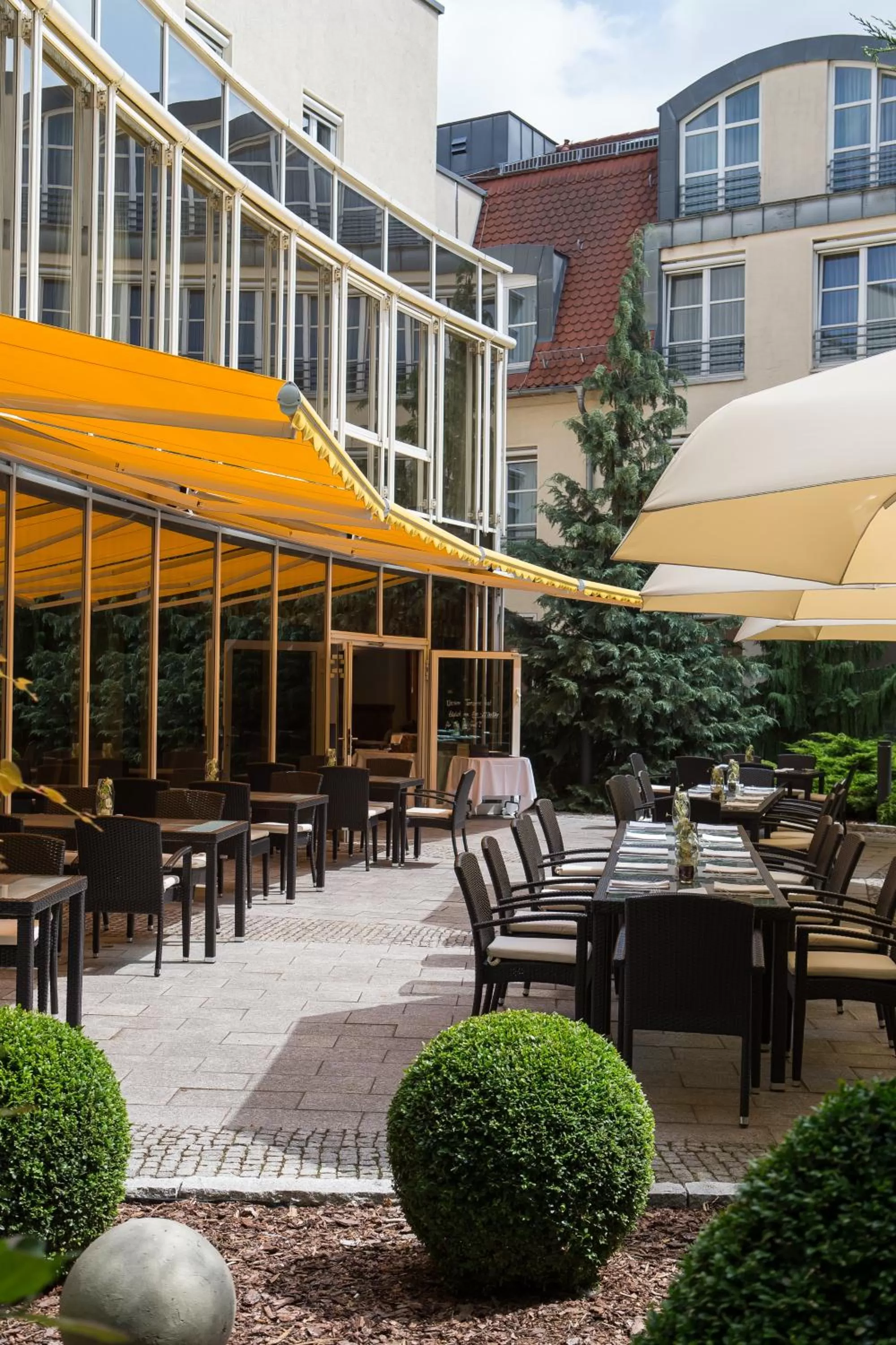 Garden in Seminaris Hotel Leipzig