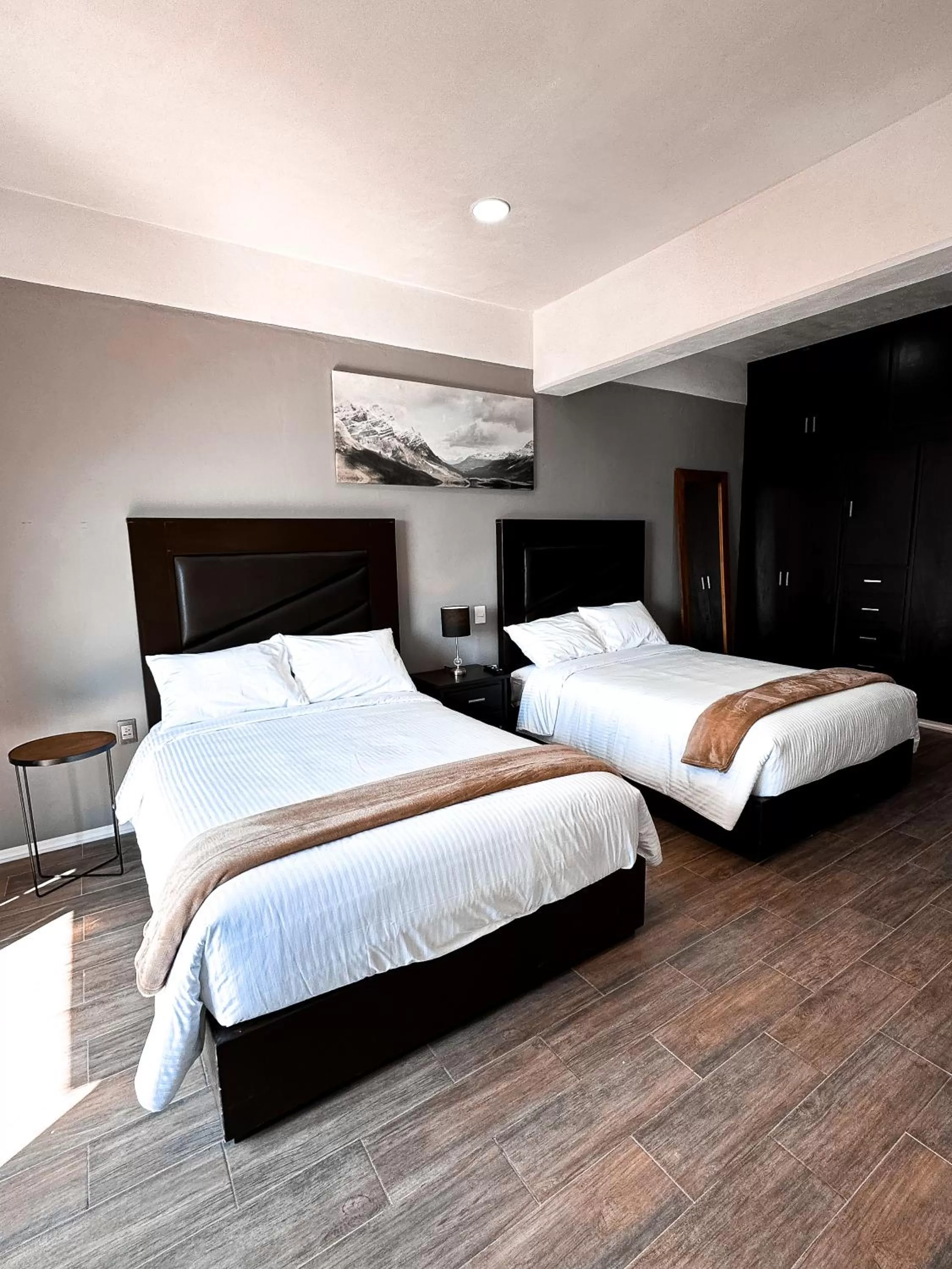 Bed in Hotel Santa María