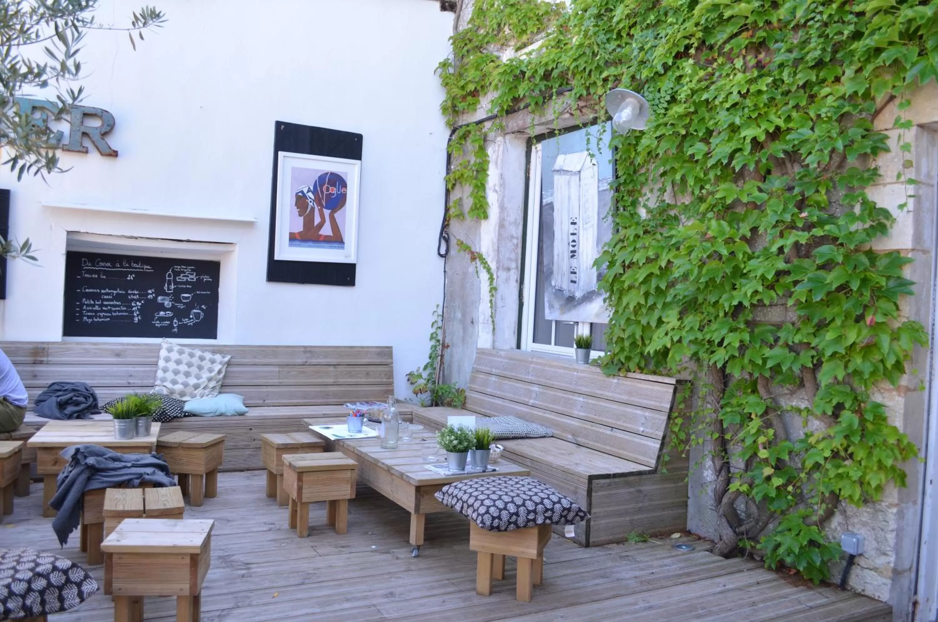 Breakfast in Le Mole (Appartements et Chambres)