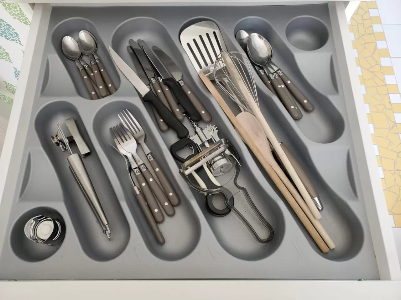 Kitchen or kitchenette in Le Studio les Tropiques au Village MANGANAO