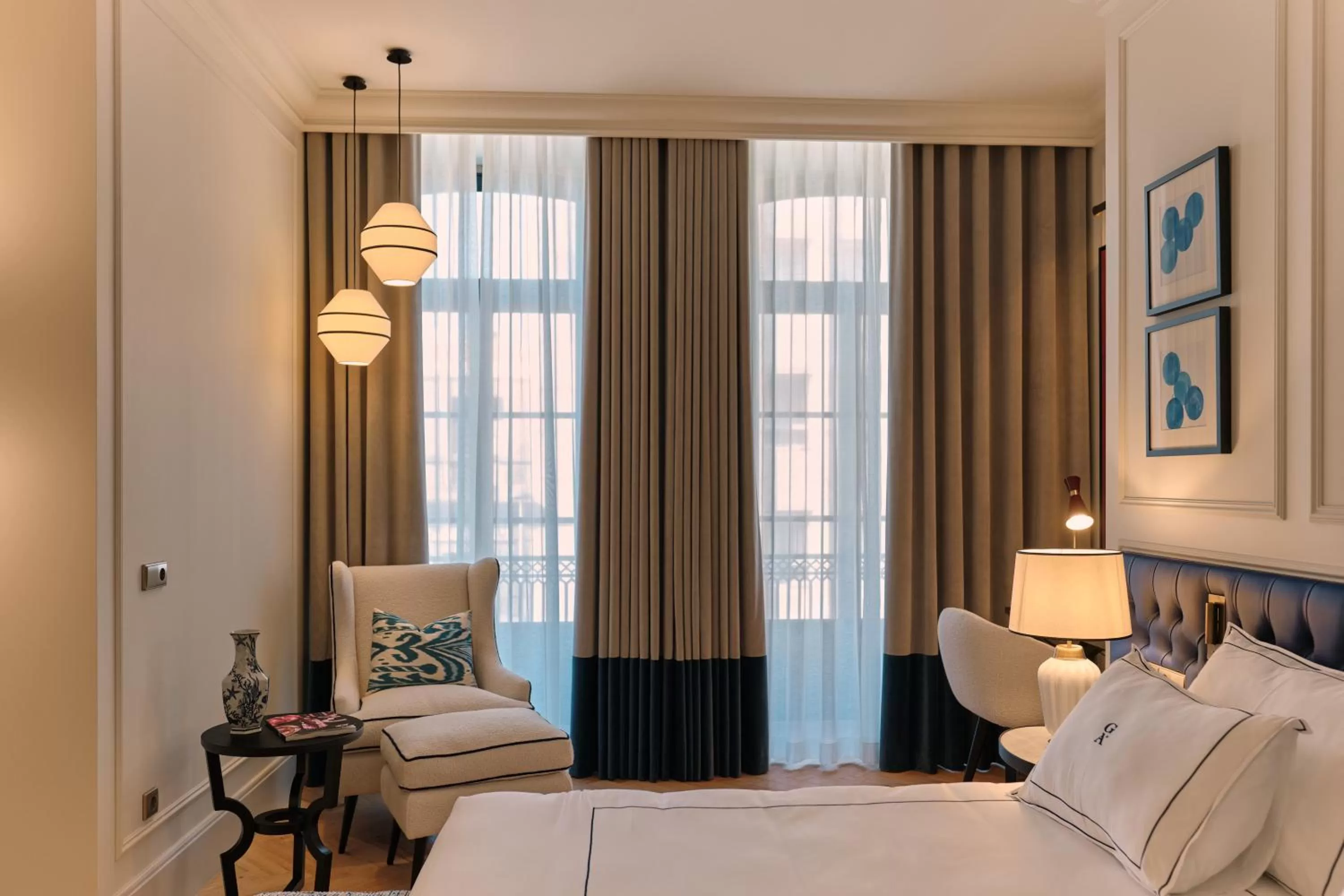 Seating area, Bed in GA Palace Hotel & Spa, a XIXth-Century Villa