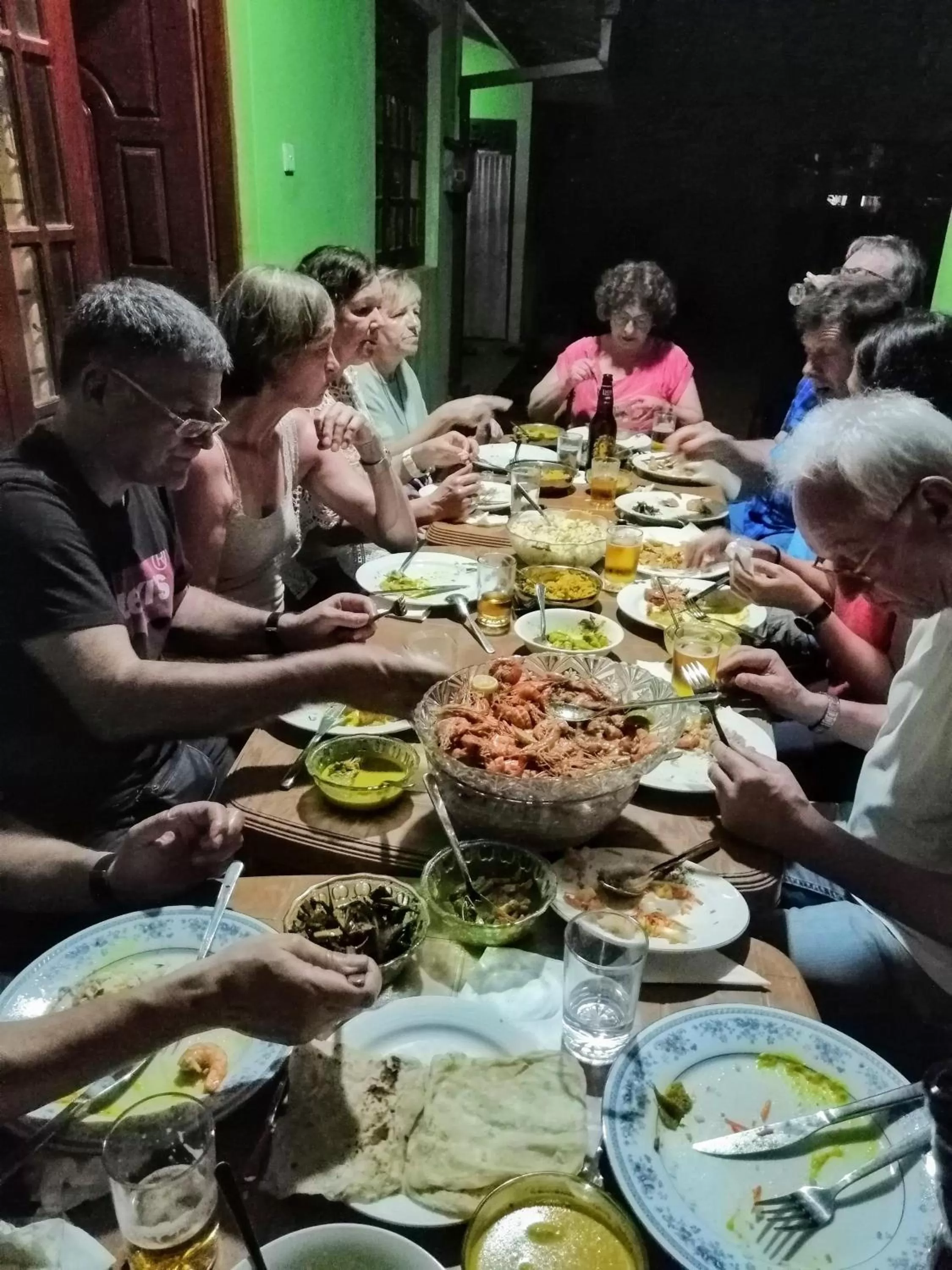 group of guests in Wimala B&B