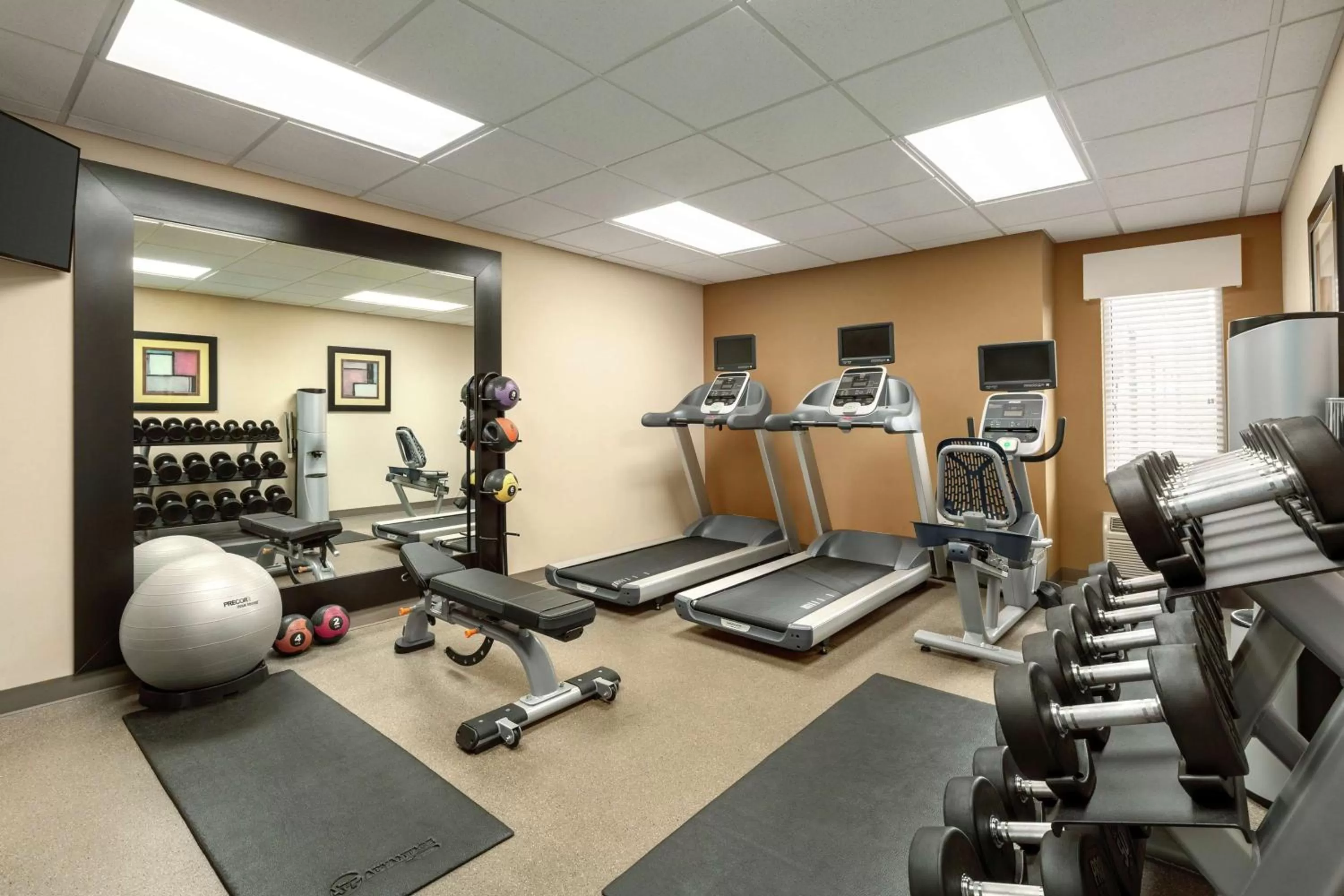 Fitness centre/facilities in Homewood Suites by Hilton Macon-North