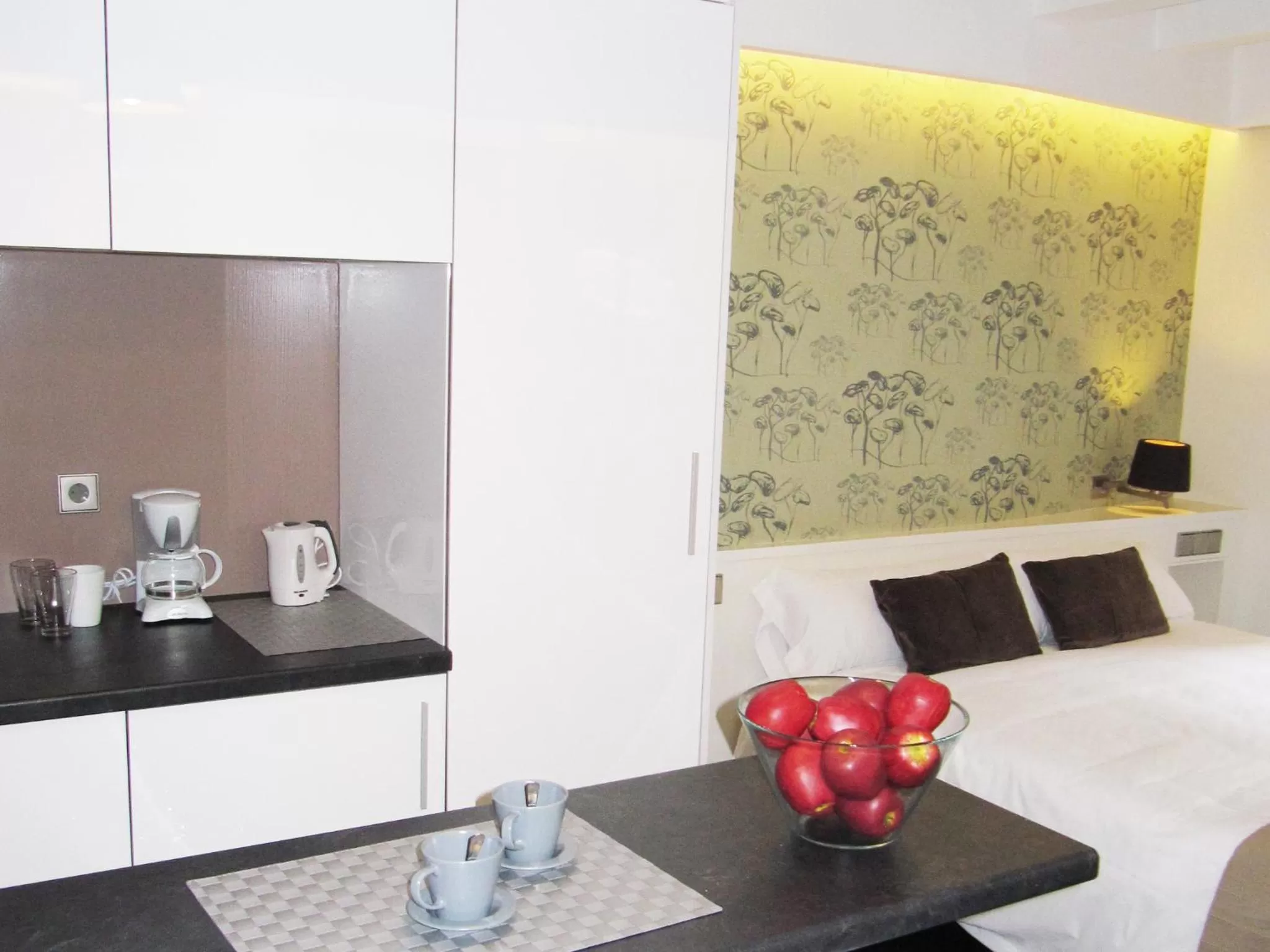 Kitchen or kitchenette in Barcelona Fifteen central Aparthotel