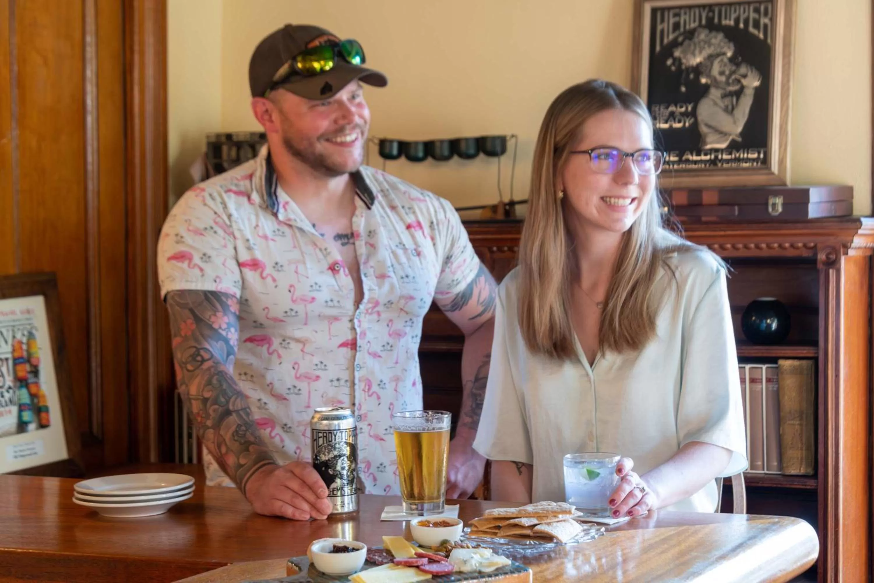 People in Old Stagecoach Inn