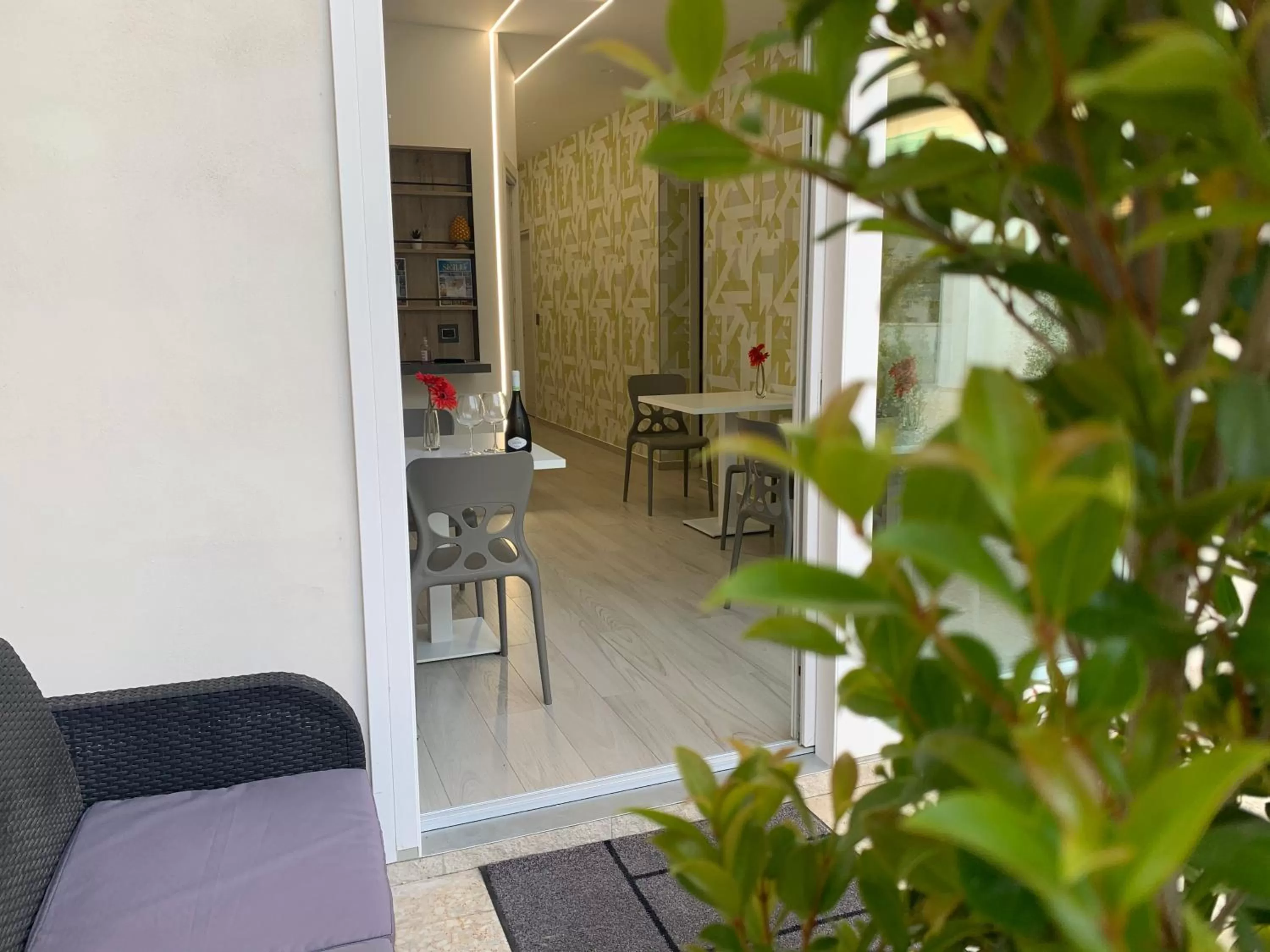 Patio in Thalya Luxury Rooms