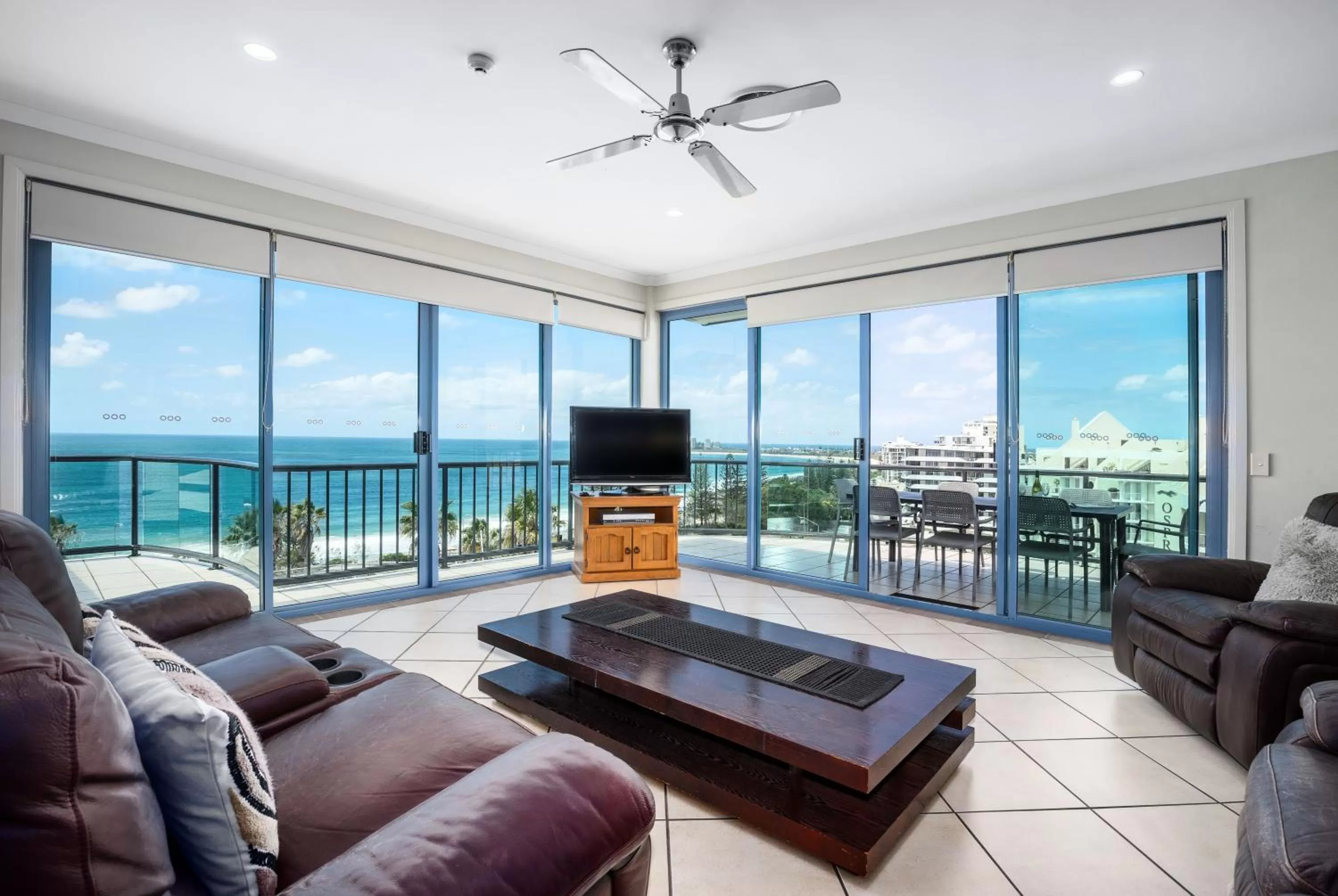 Seating area in Alexandra on the Pacific