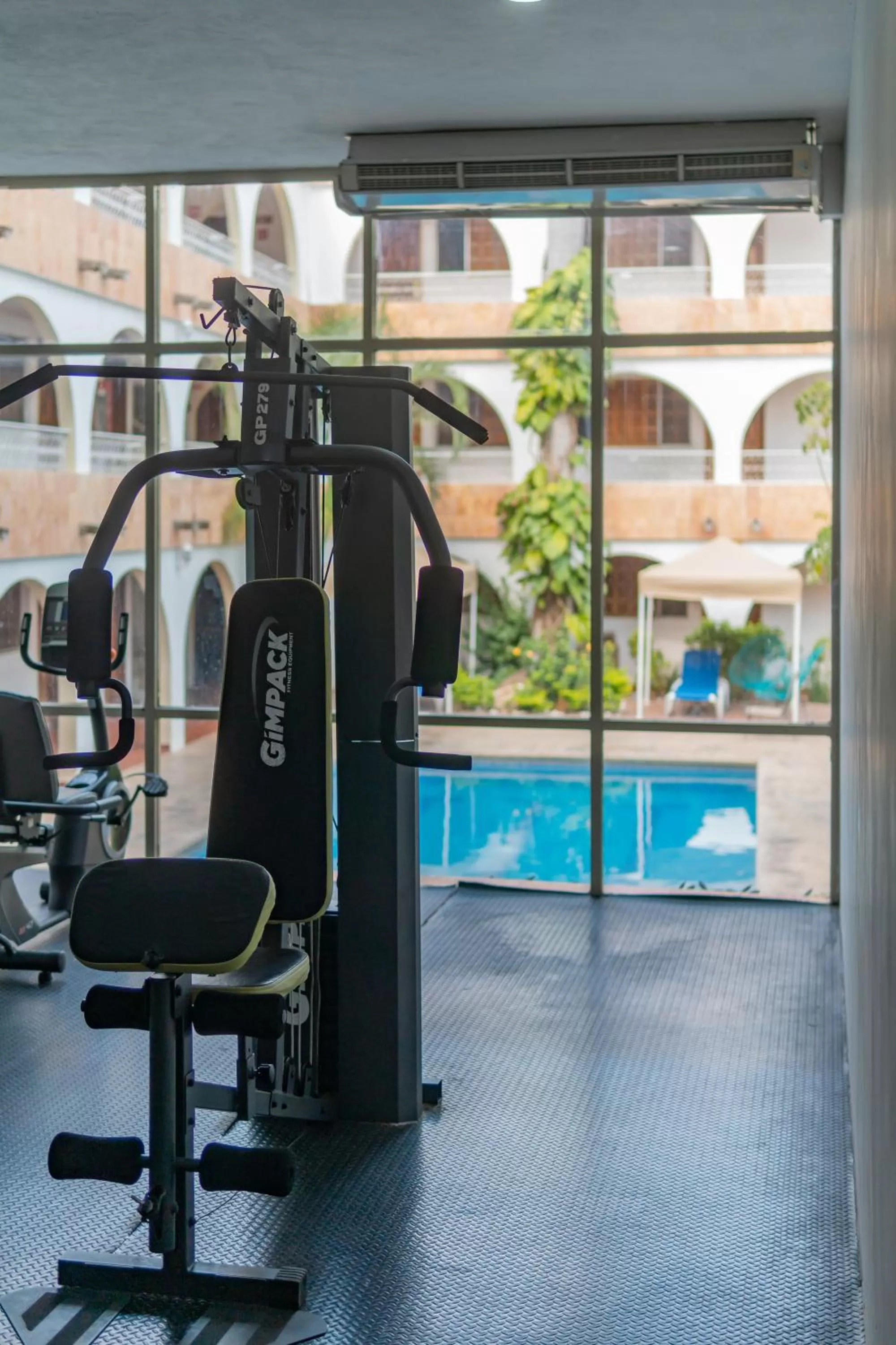 Fitness centre/facilities in Hotel Maya Yucatan