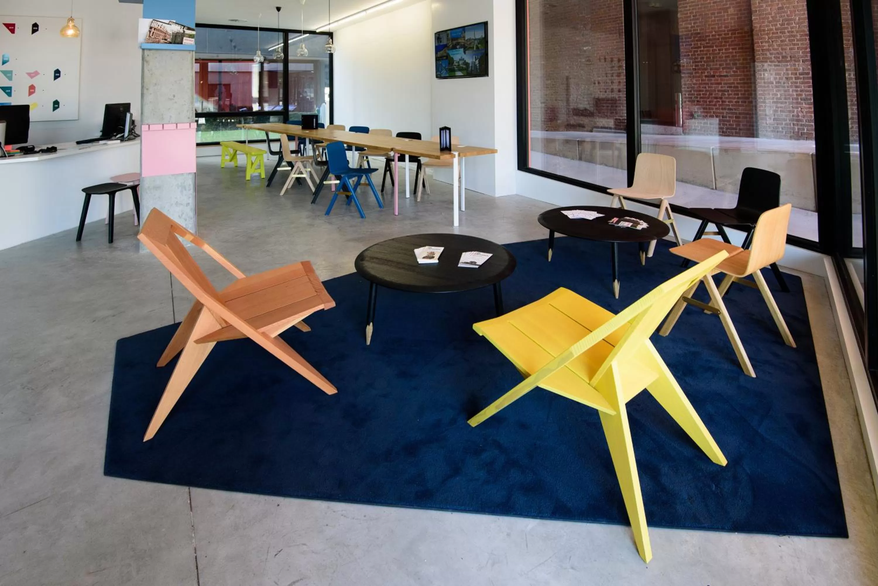 Lobby or reception in Hôtel Belvue