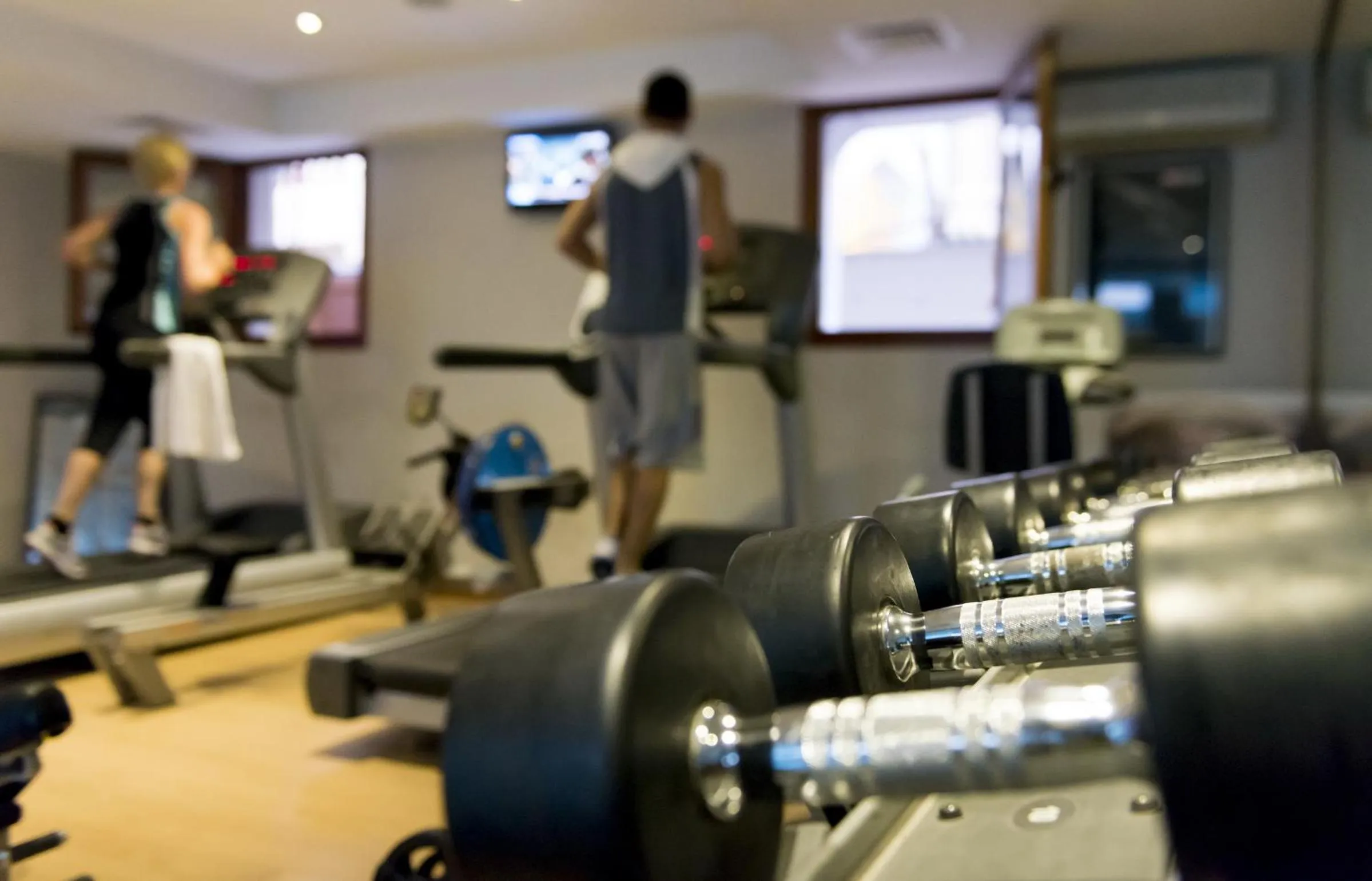 Fitness centre/facilities in Pasabey Hotel