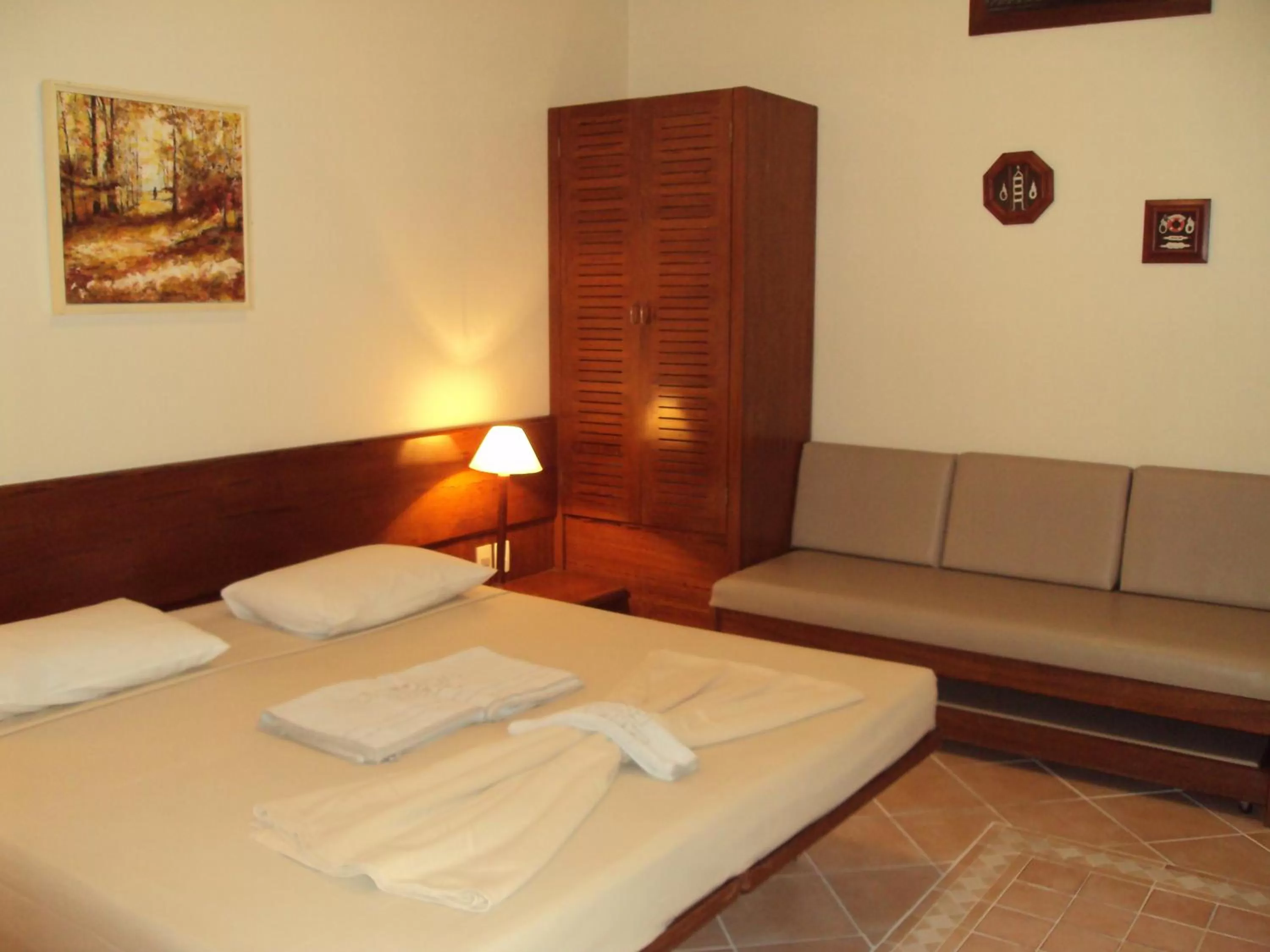 Bed in Barlavento Suites