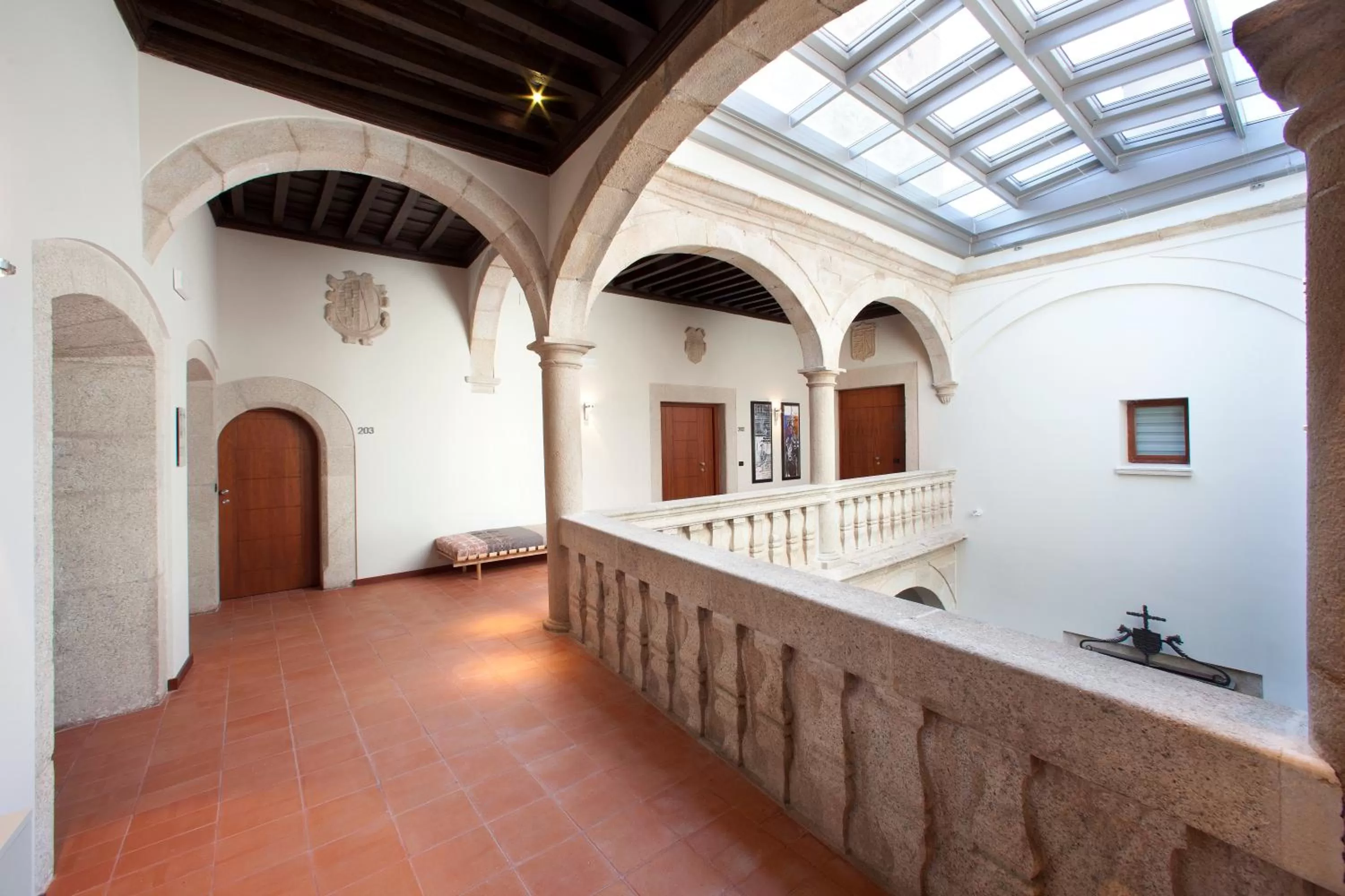 Decorative detail in Parador de Caceres