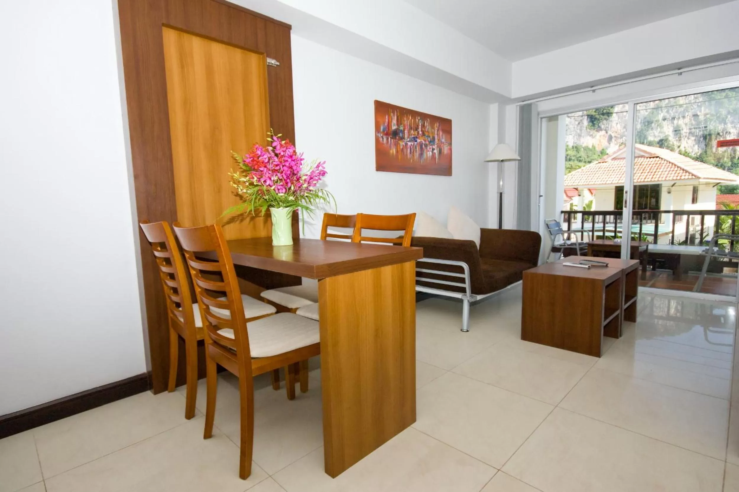 Dining area in Krabi Apartment-SHA Extra Plus