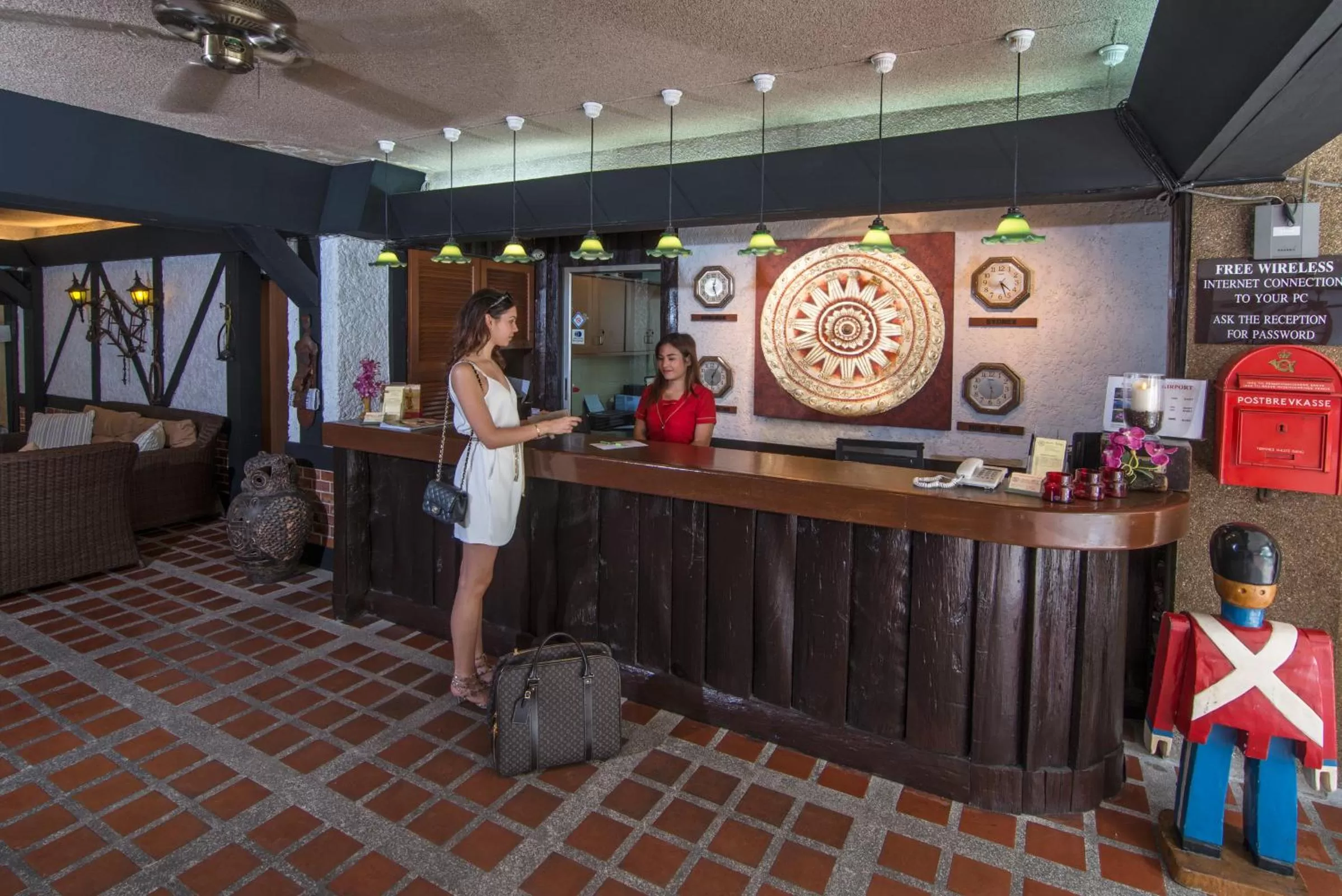 Lobby or reception in Stable Lodge - SHA Certified