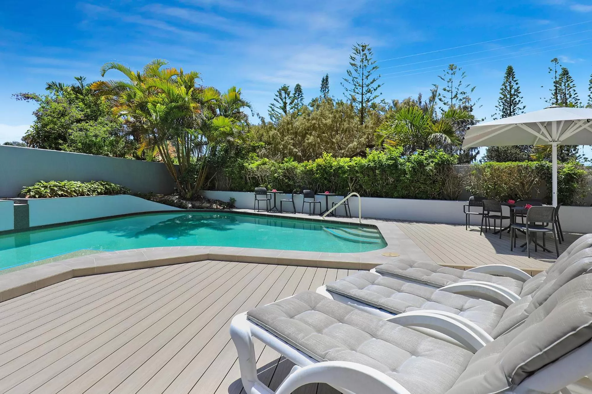Swimming pool in Beachside Resort Kawana Waters