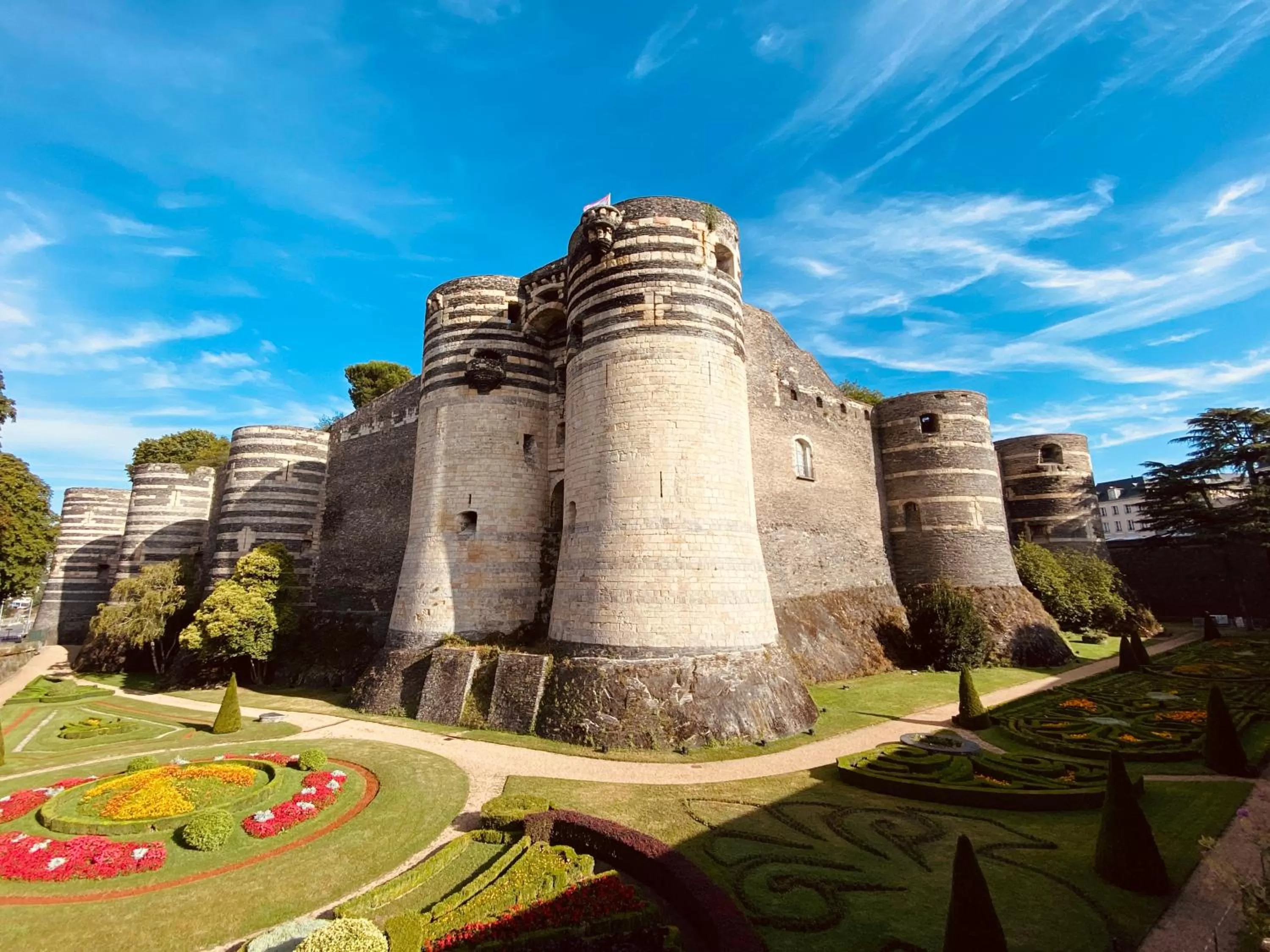 Landmark view in Logis Hôtels- Hôtel Marguerite d'Anjou Angers château
