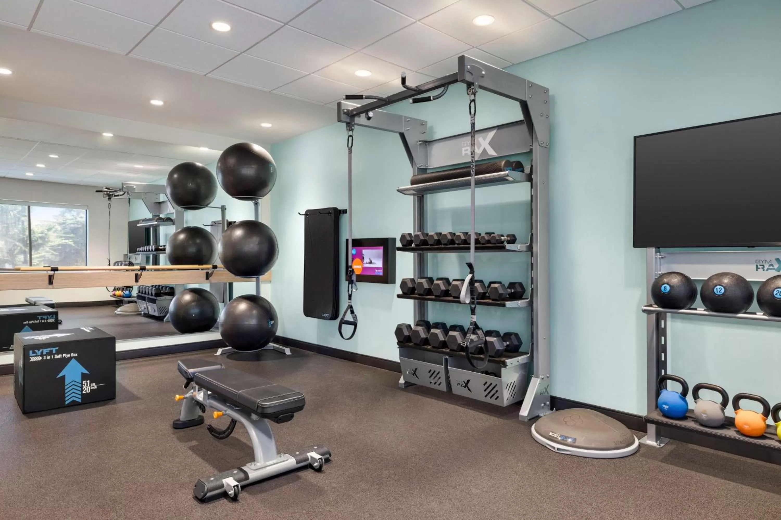 Fitness centre/facilities in Tru Lawrenceville Atlanta I85 Sugarloaf