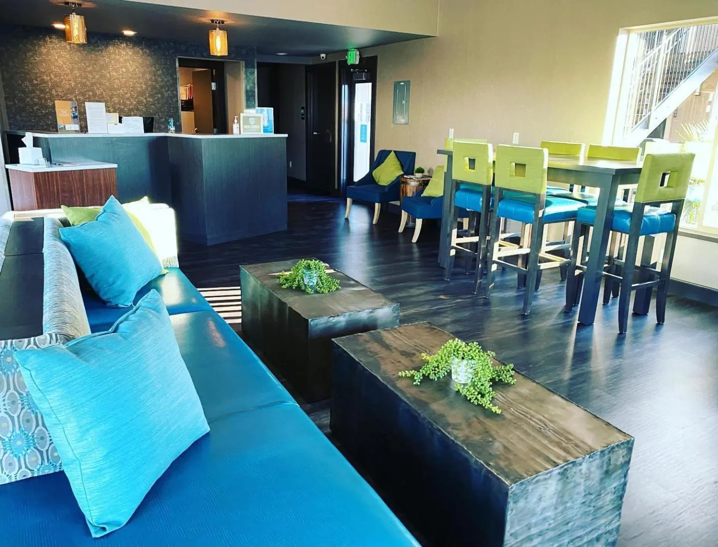 Lobby or reception in The Hotel Y