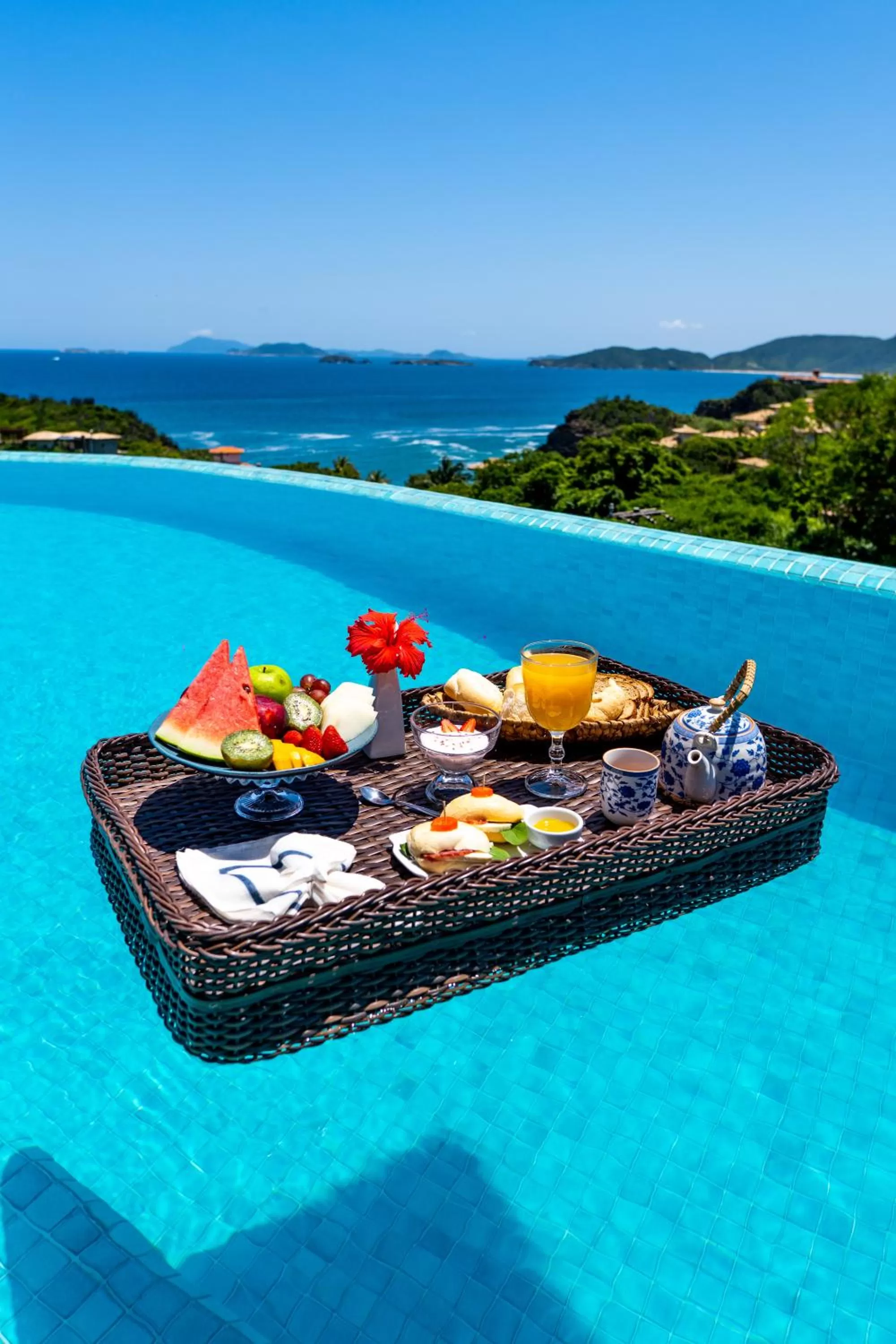 Pool view in Gringos Boutique Hotel