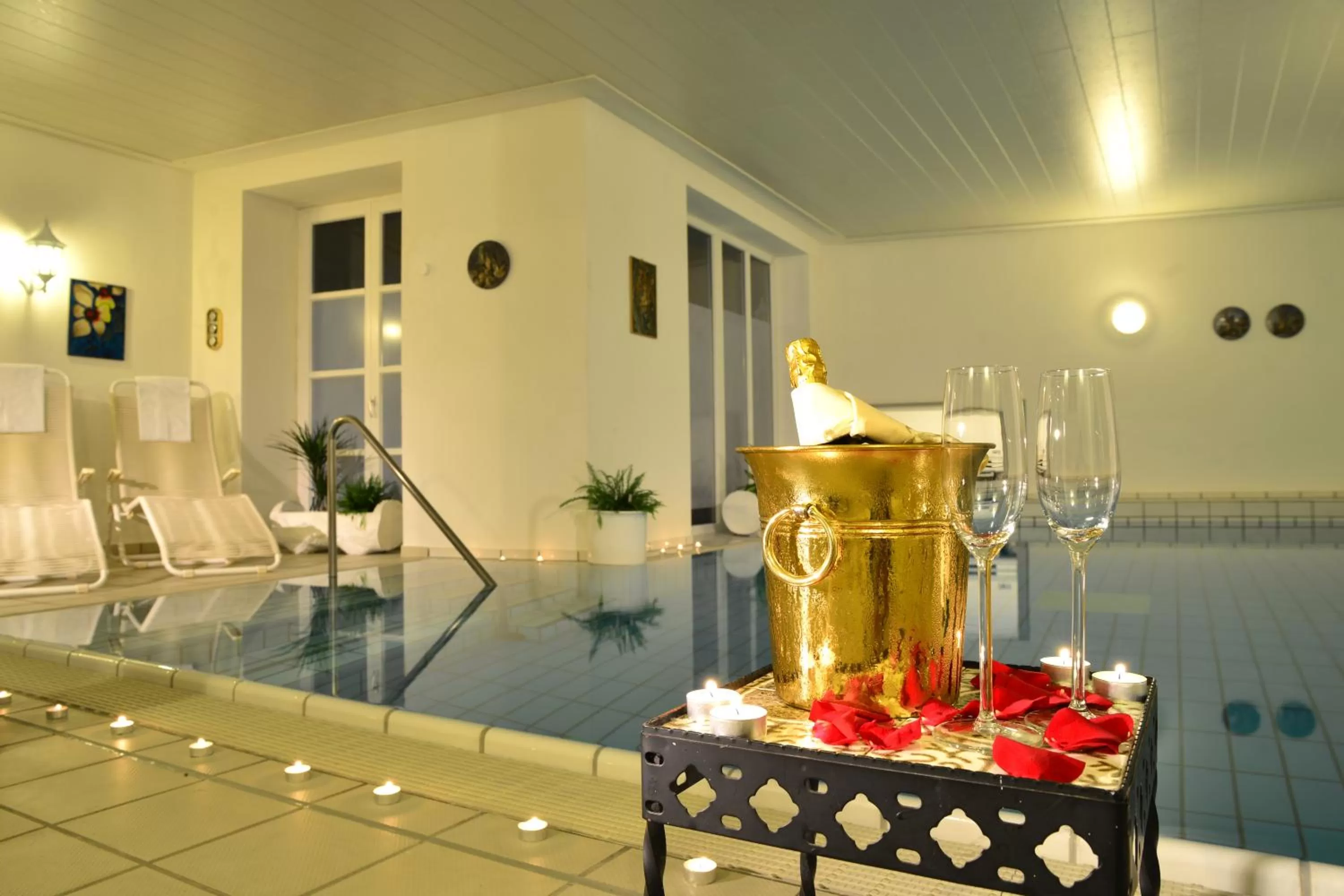 Spa and wellness centre/facilities in Romantica Hotel Blauer Hecht