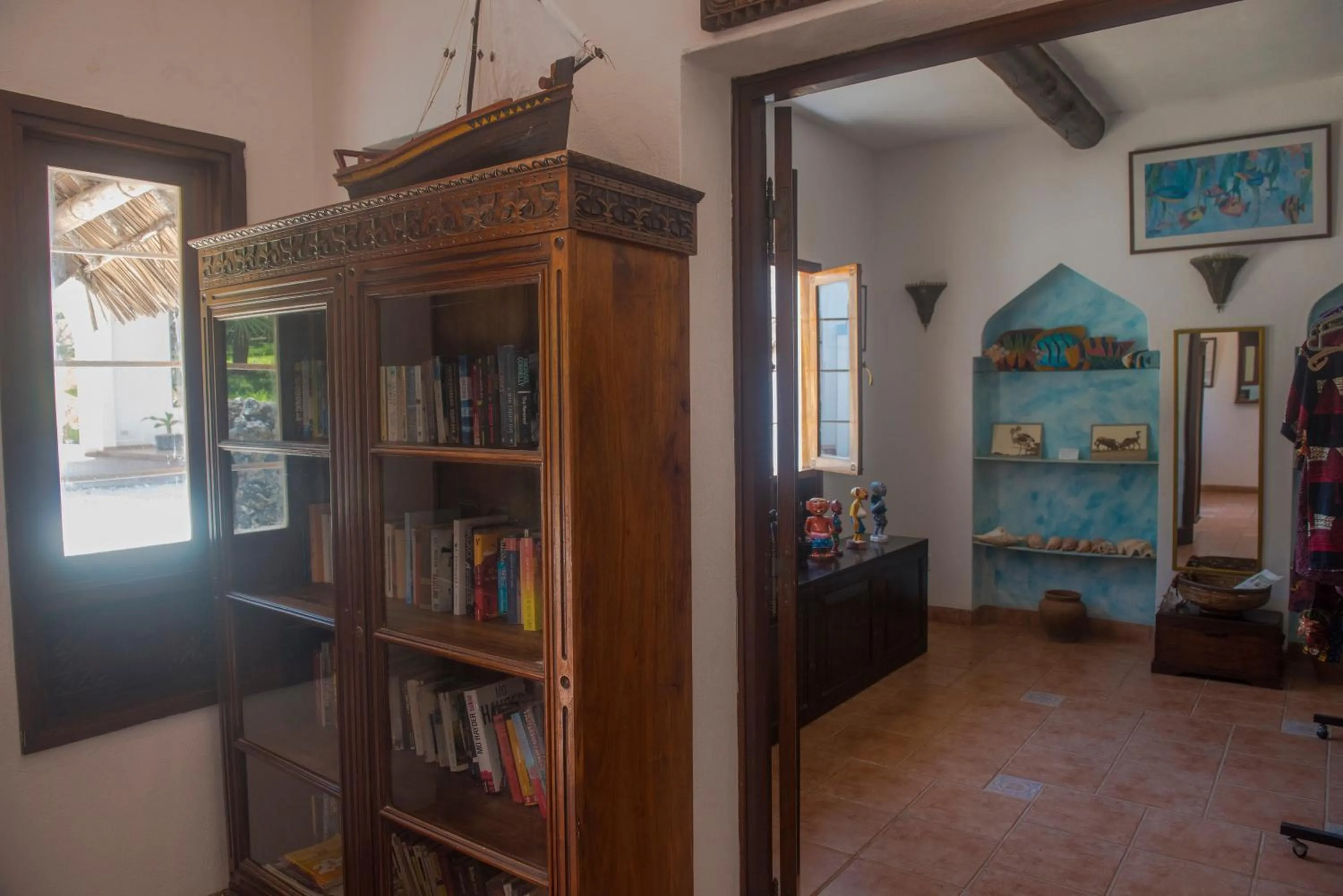 On-site shops in Amani Beach Resort