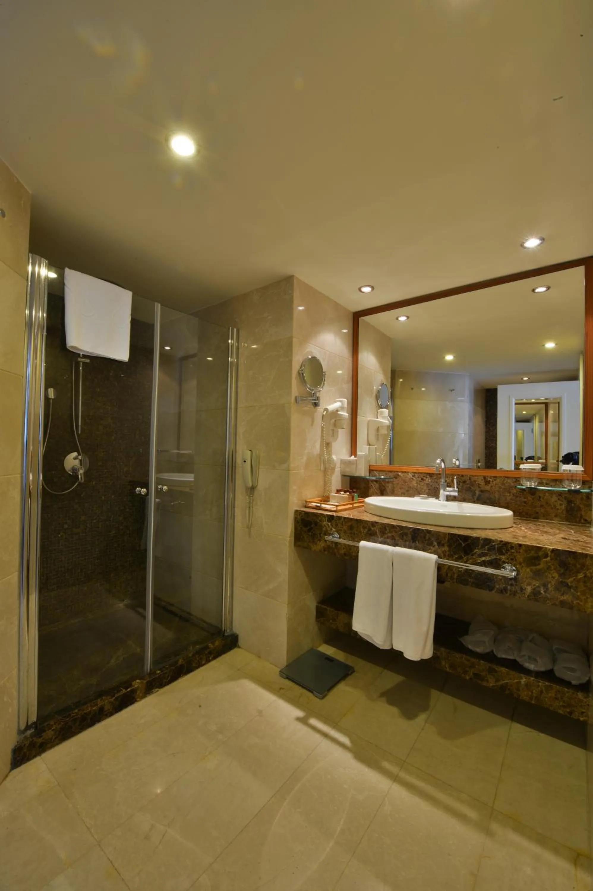 Shower in Marigold Thermal & Spa Hotel Bursa