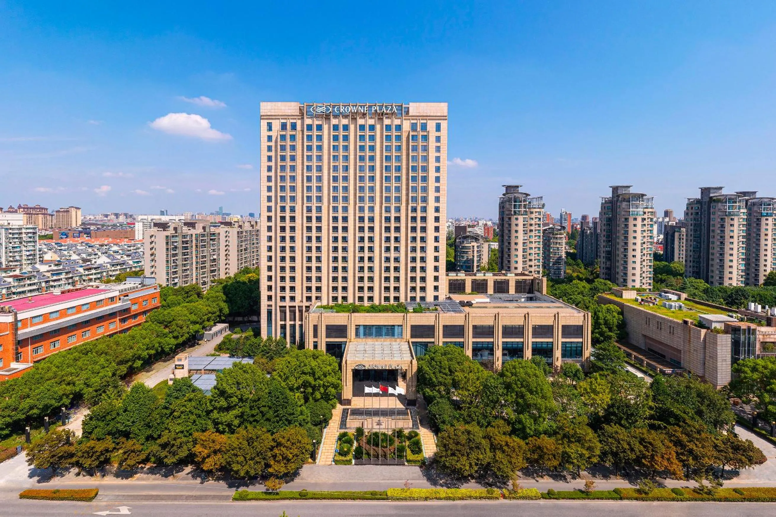 Property building in Crowne Plaza Shanghai Jinxiu by IHG