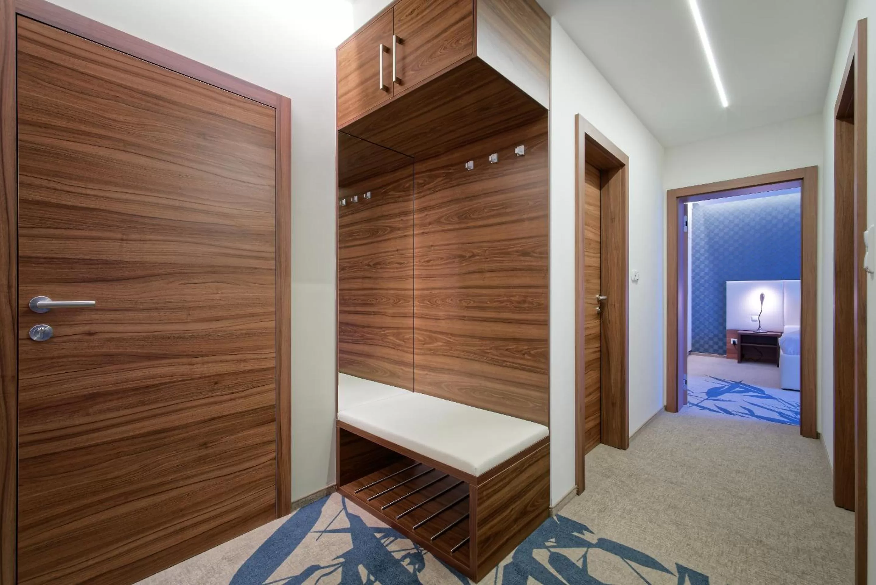 Decorative detail, Bed in Pension Laa Natura