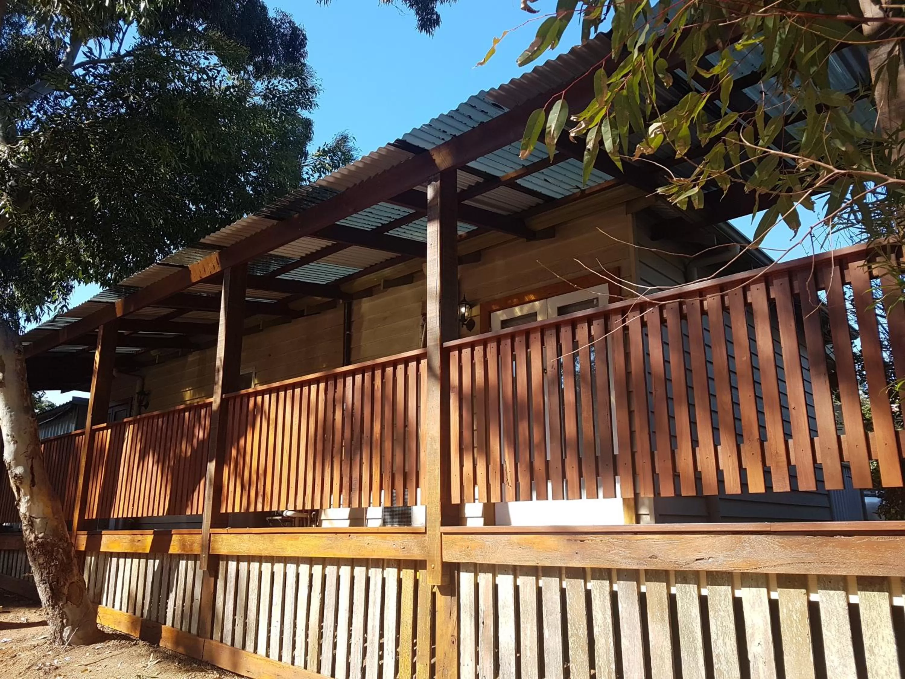 Balcony/Terrace in Adamsons Riverside Accommodation