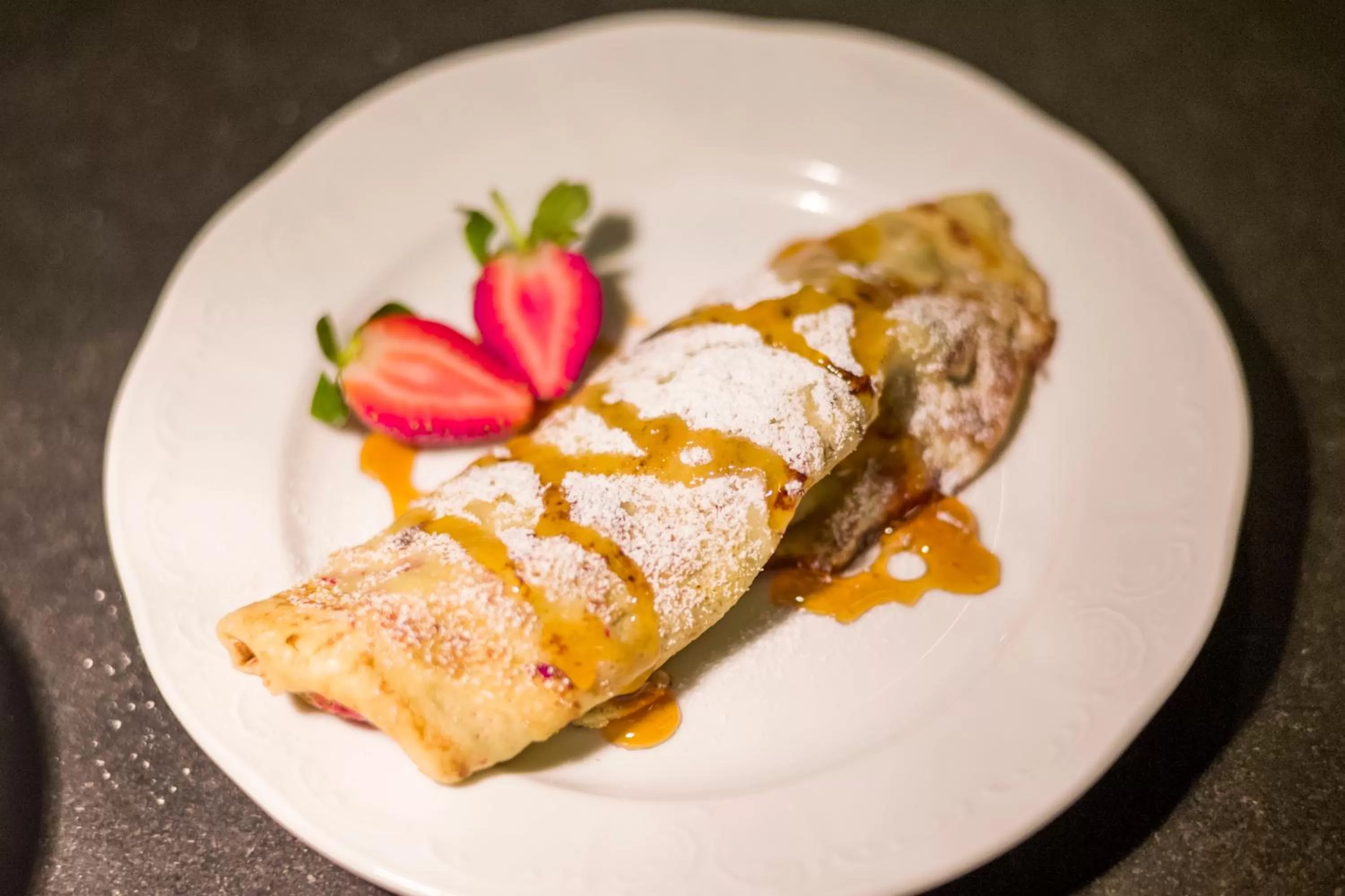Food close-up in Alpenhof Hotel Garni Suprême
