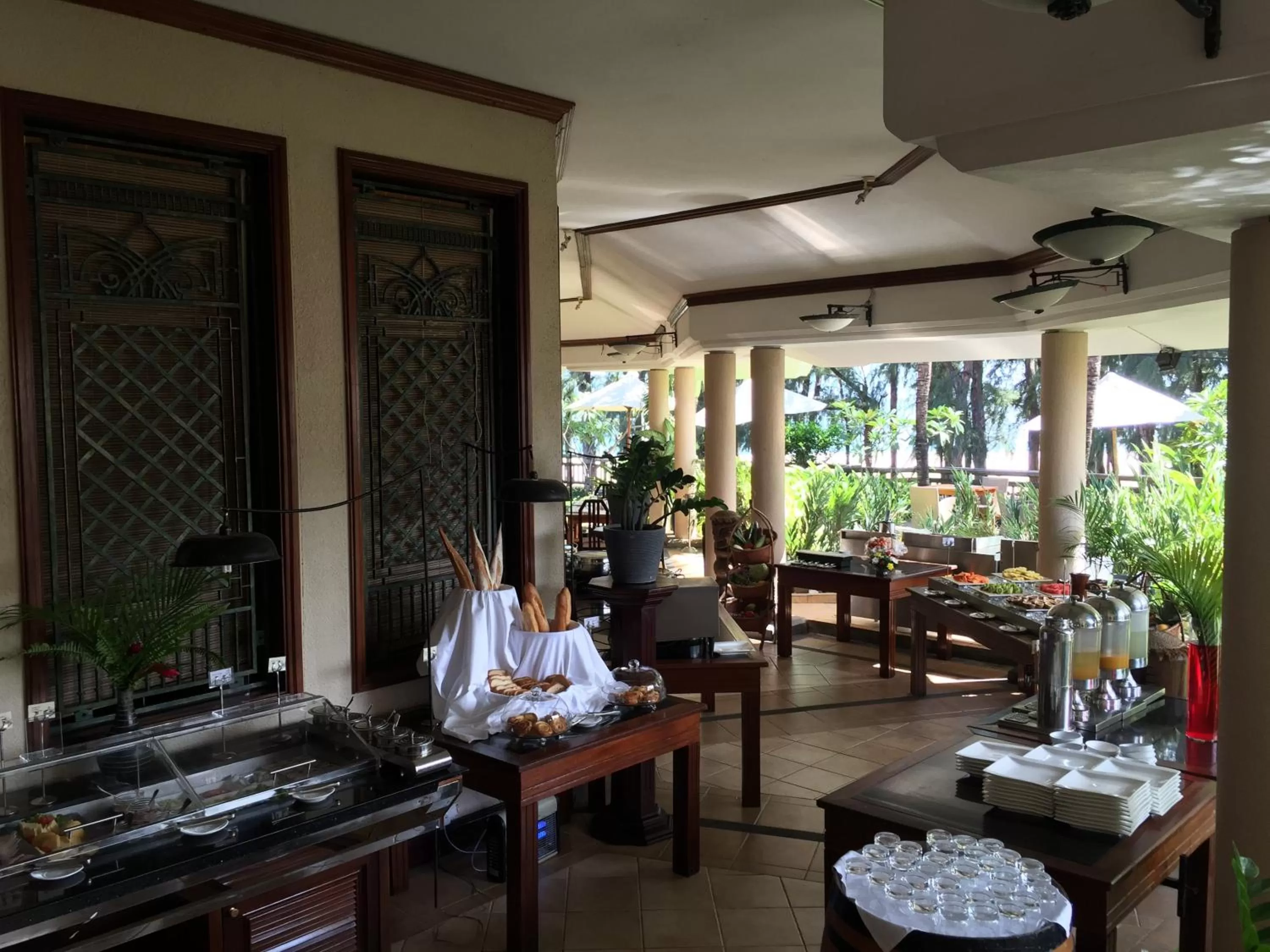 Buffet breakfast in Aanari Hotel & Spa- Mauritius
