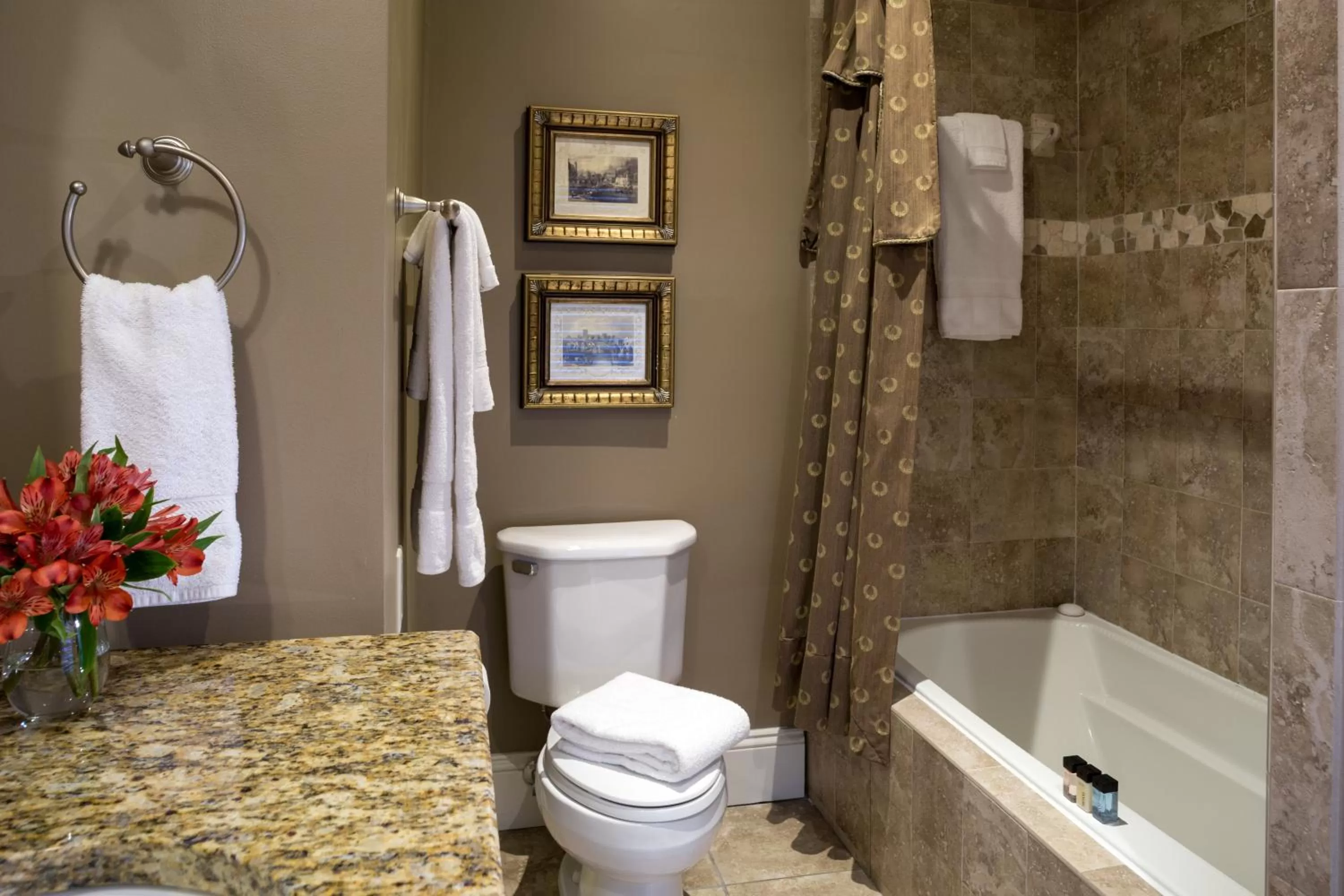 Shower in The Inn on West Liberty