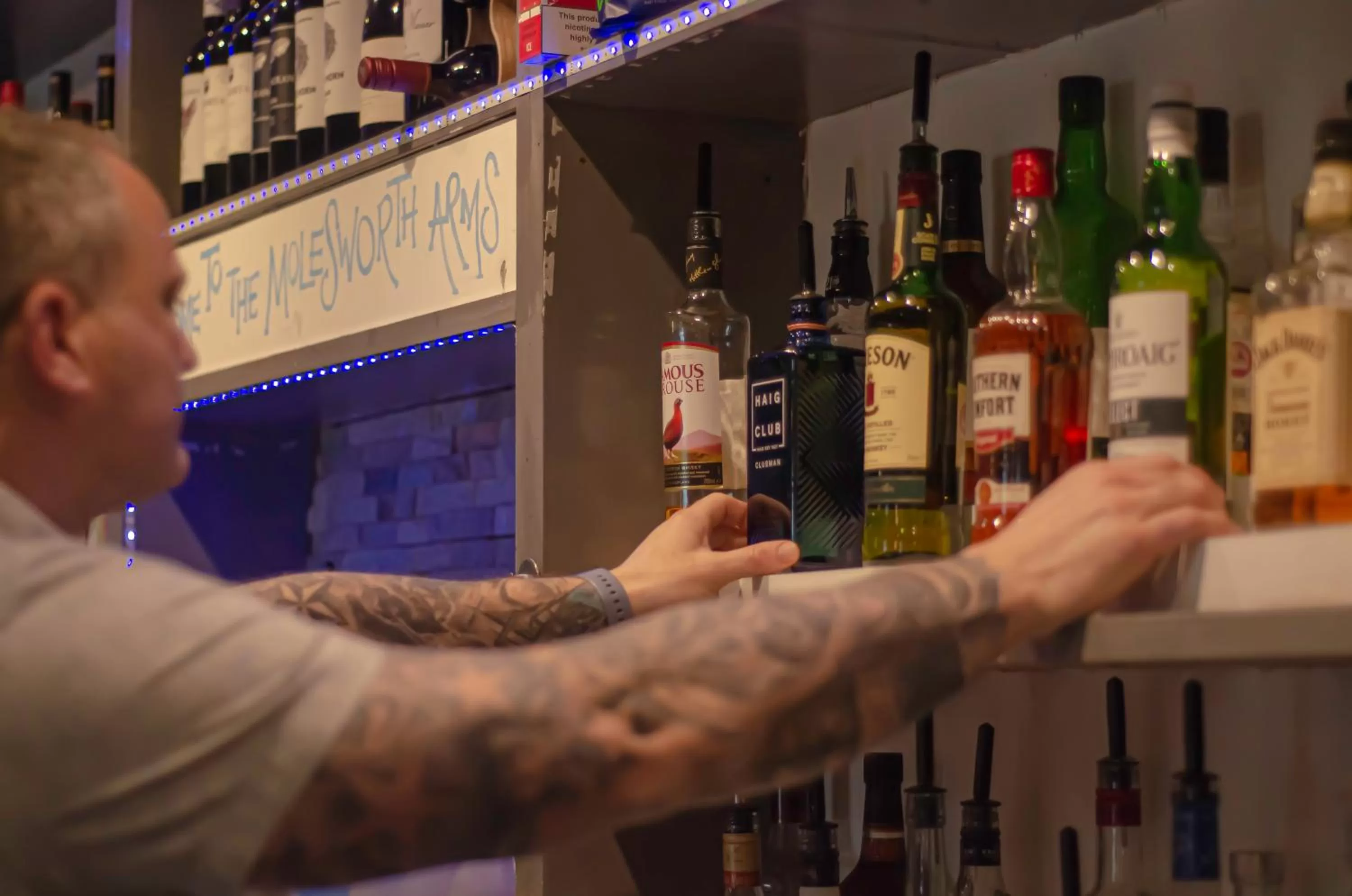 Lounge or bar in Molesworth Arms