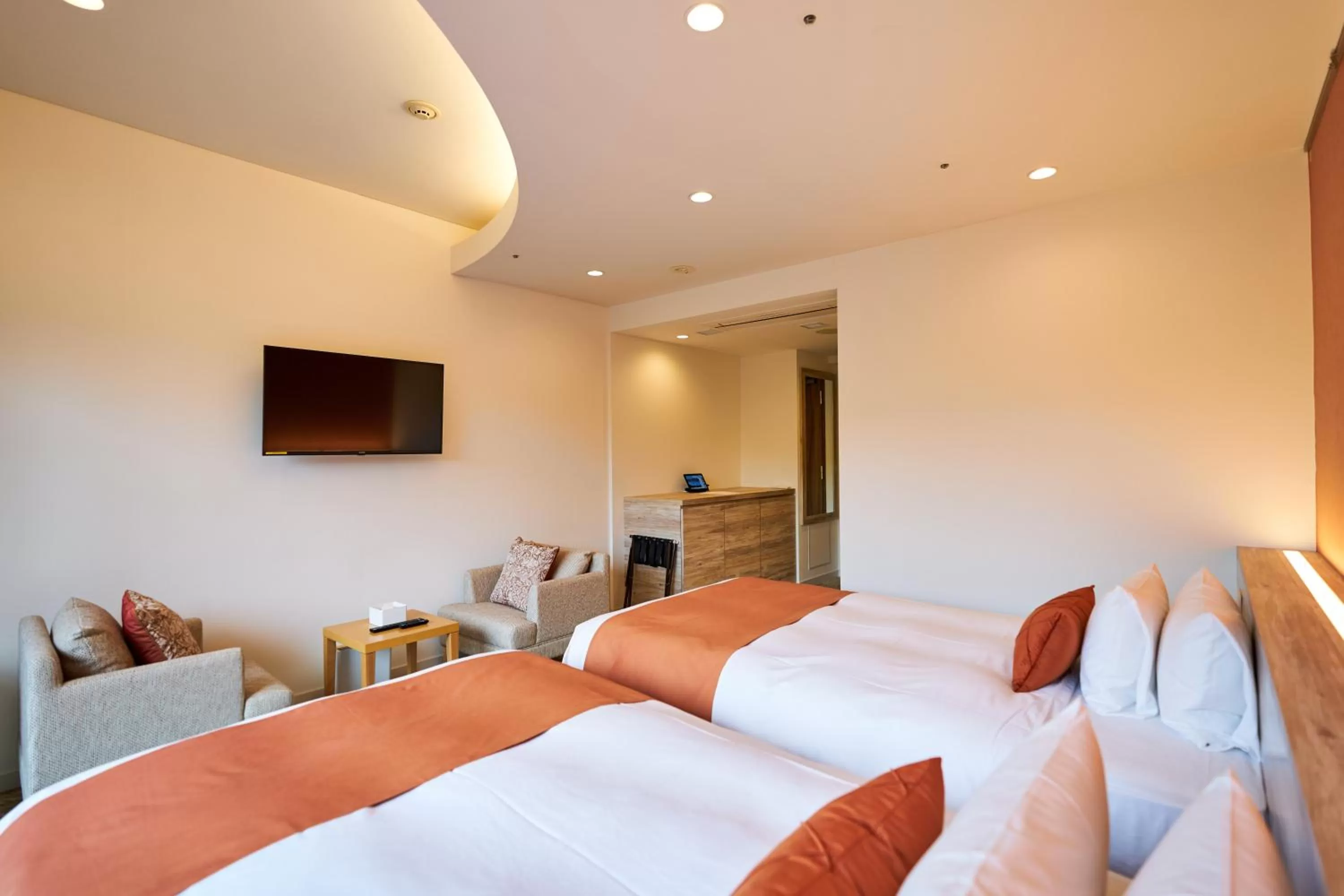 Bed in WeBase KAMAKURA