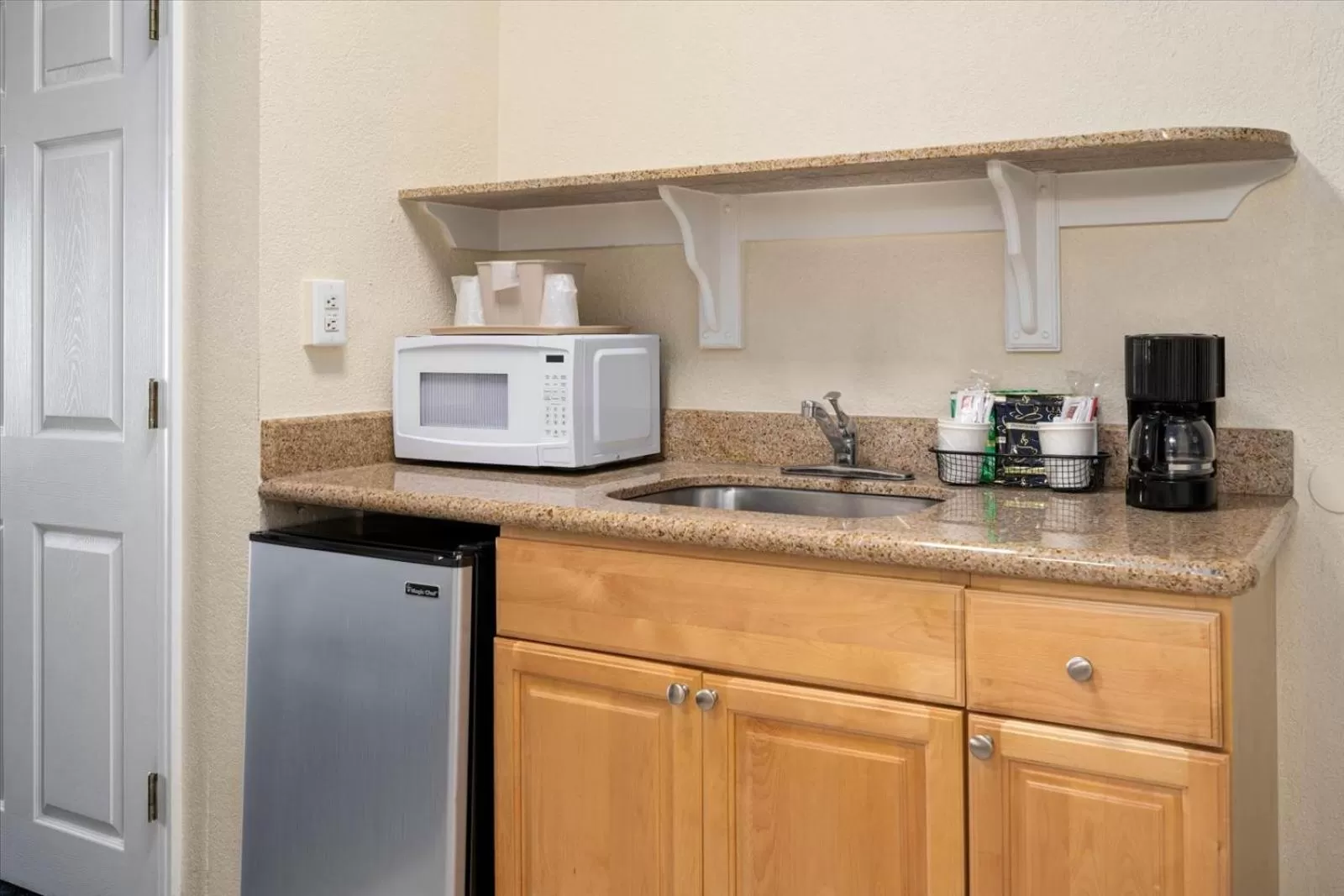 Kitchen or kitchenette in Carousel Resort Hotel and Condominiums