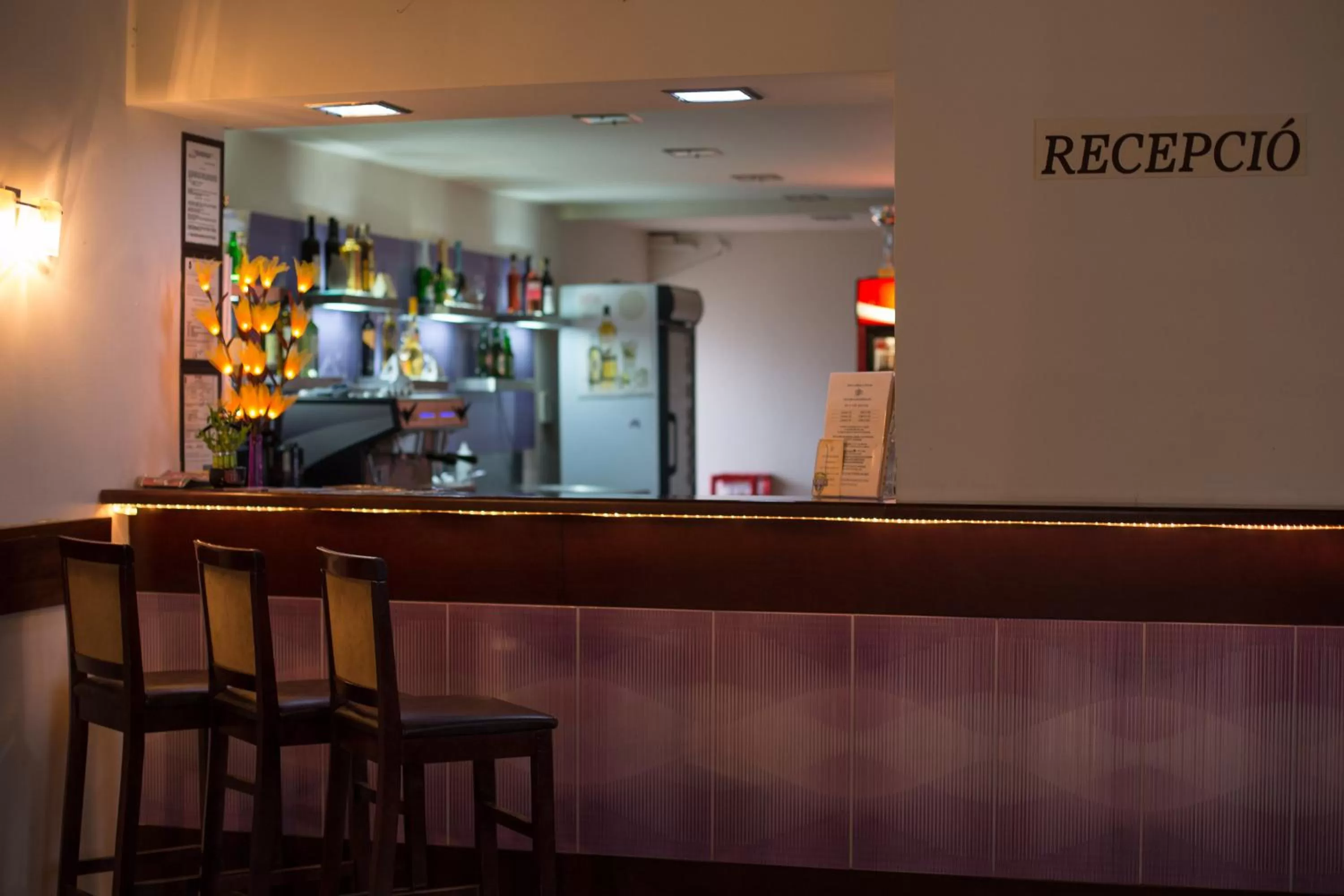 Lobby or reception in Körös Panzió és Étterem