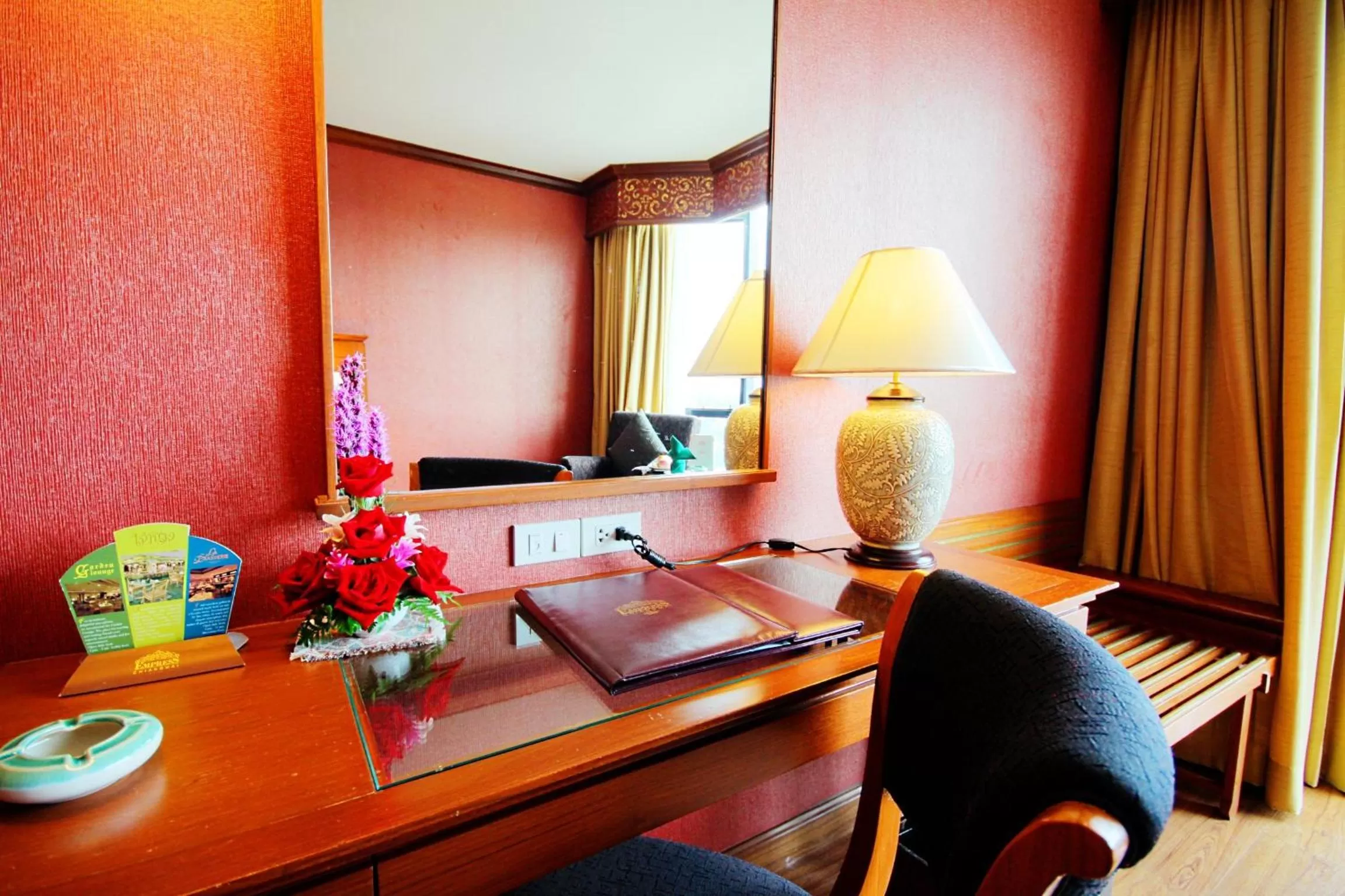 Seating area in The Empress Hotel