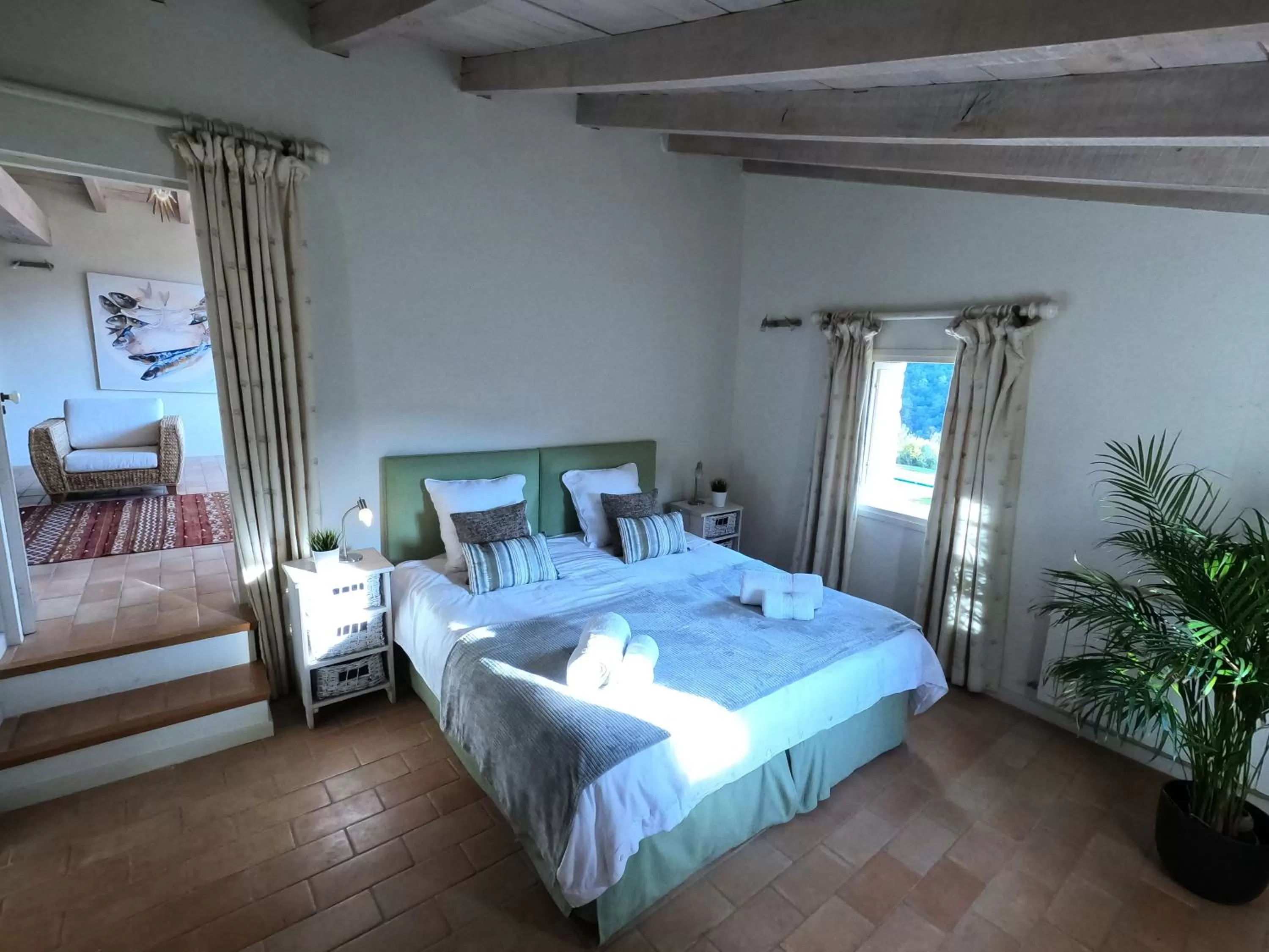 Bedroom, Bed in B&B Can Jan