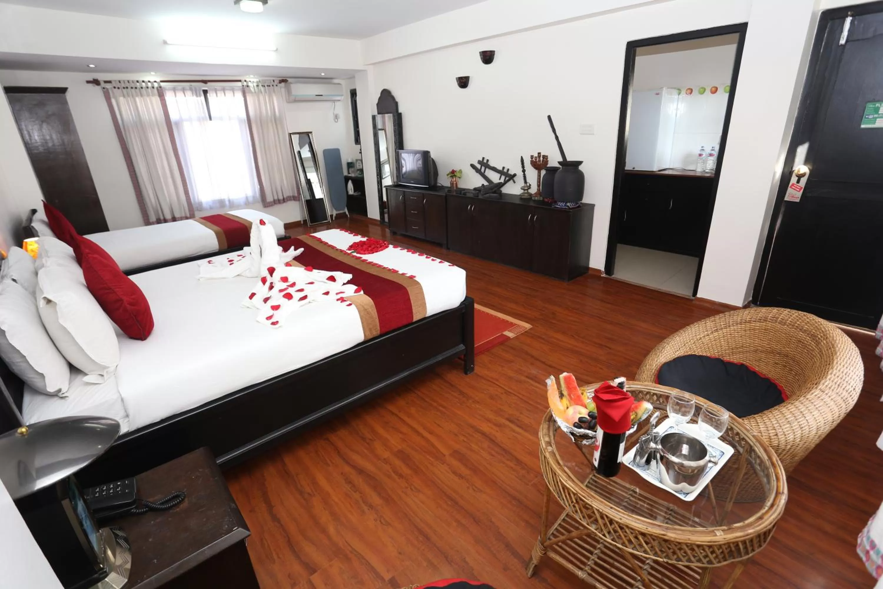 Bedroom, Bed in Thamel Eco Resort