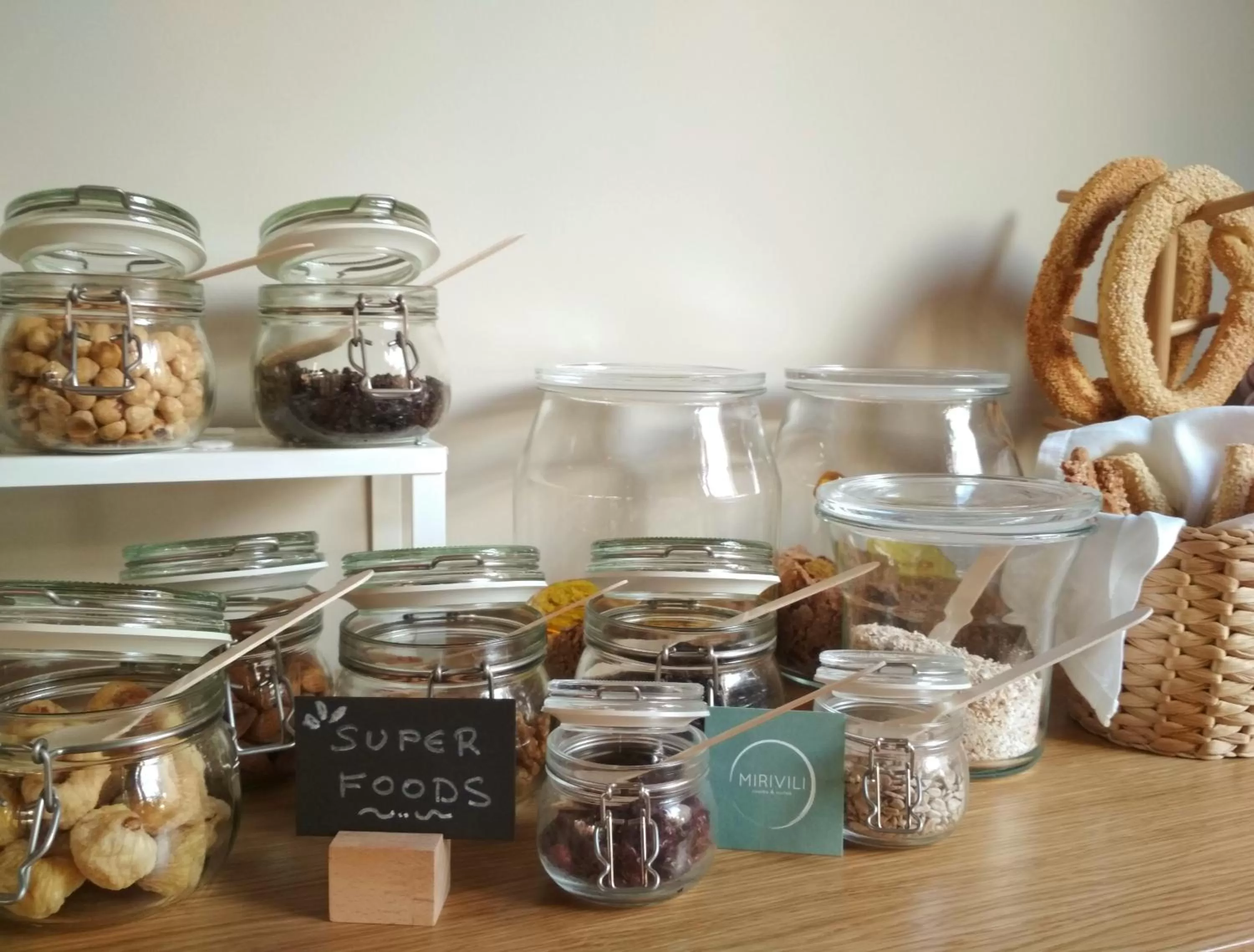 Breakfast in MIRIVILI hospitality & wellness