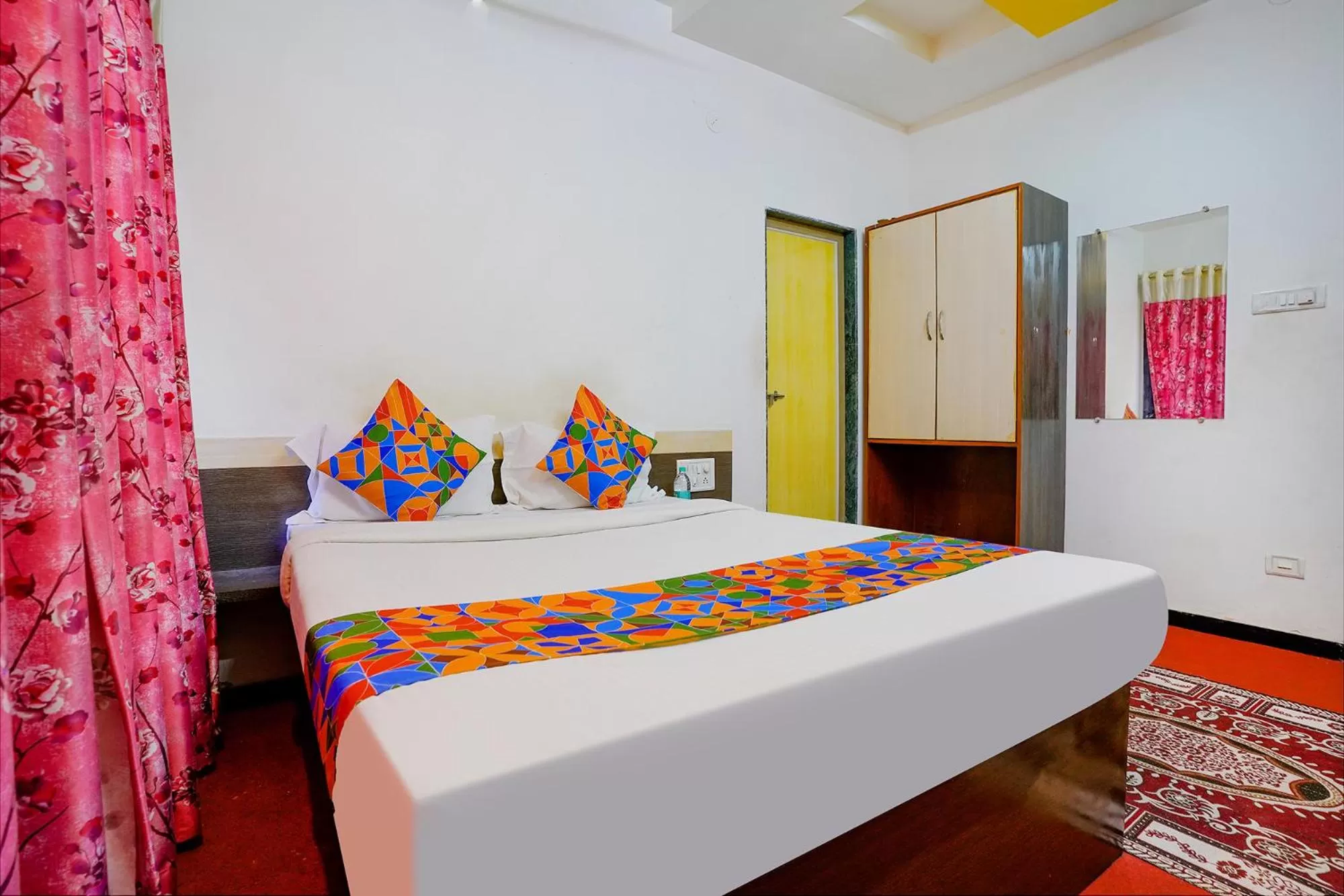 Bed in FabHotel Sai Chatra